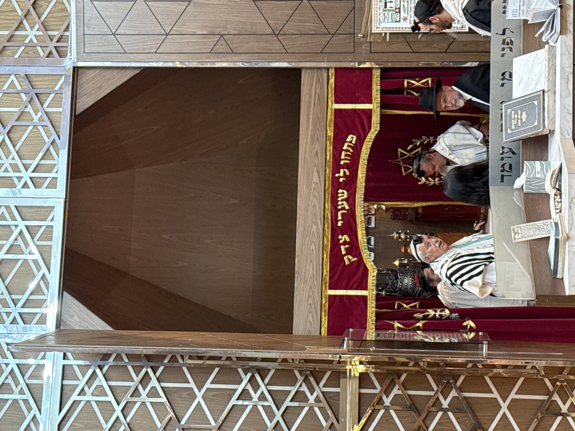 Synagogue activities documented in Mexico City Monday afternoon