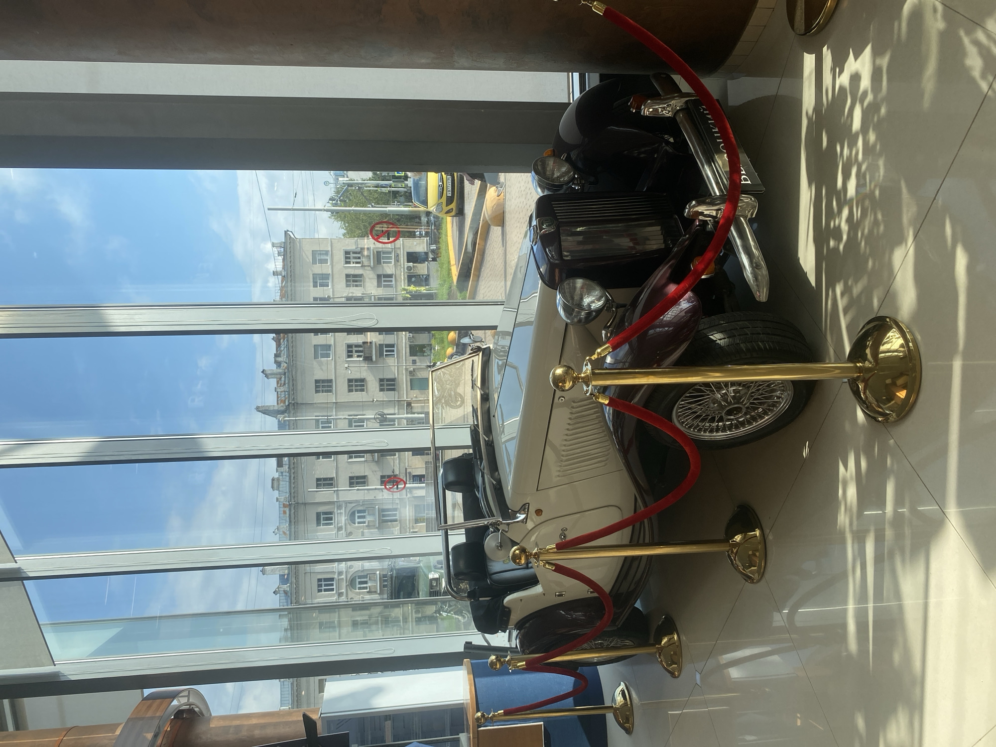 Museum visitors explore Soviet history exhibits in Yekaterinburg