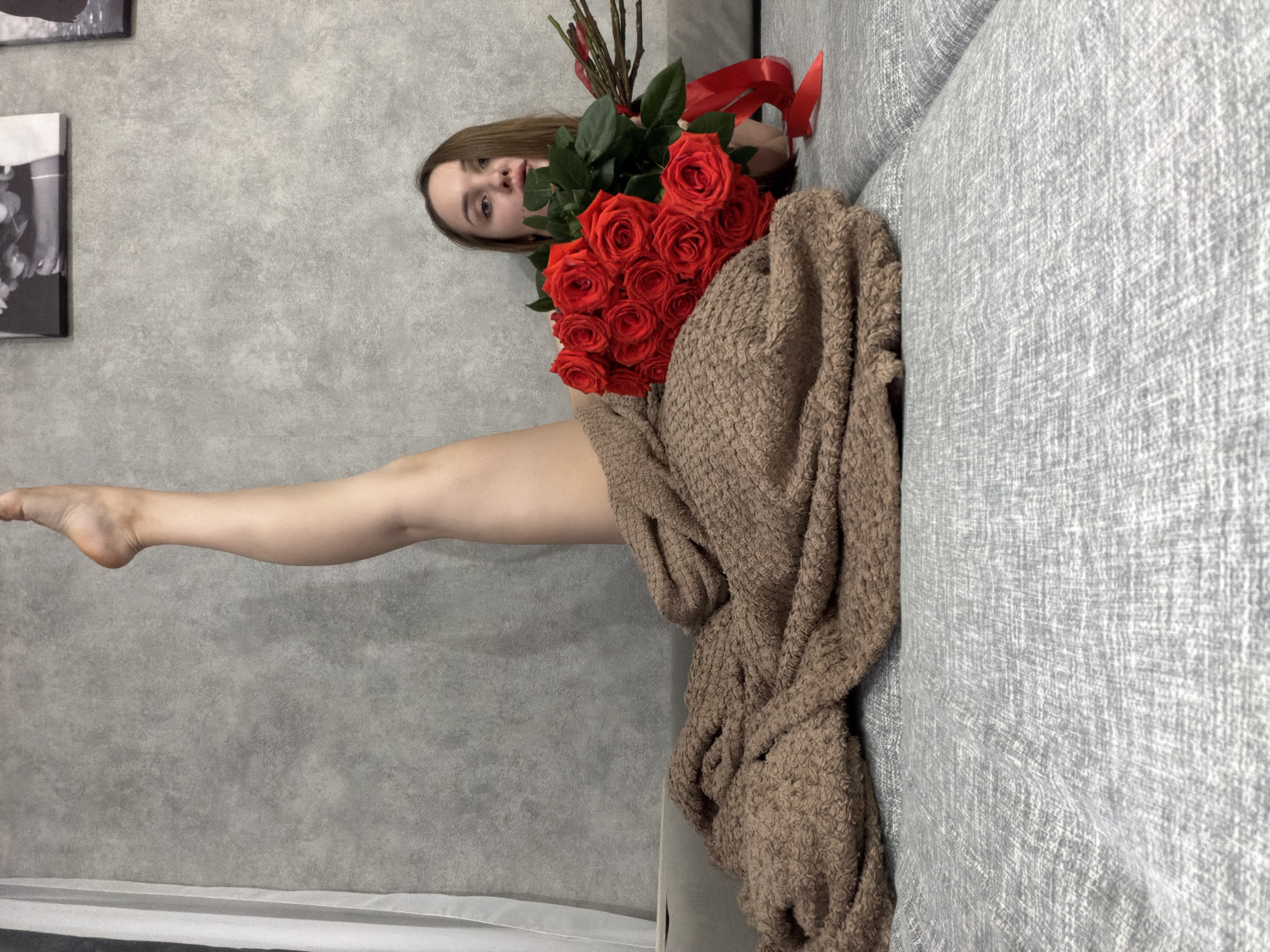 Morning domestic scenes with roses captured in Chaikovsky home