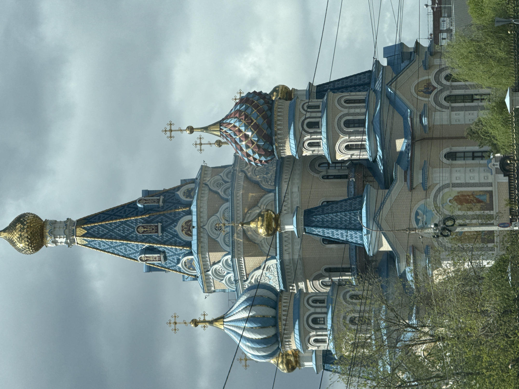 St. Michael's Cathedral architectural details documented in Izhevsk