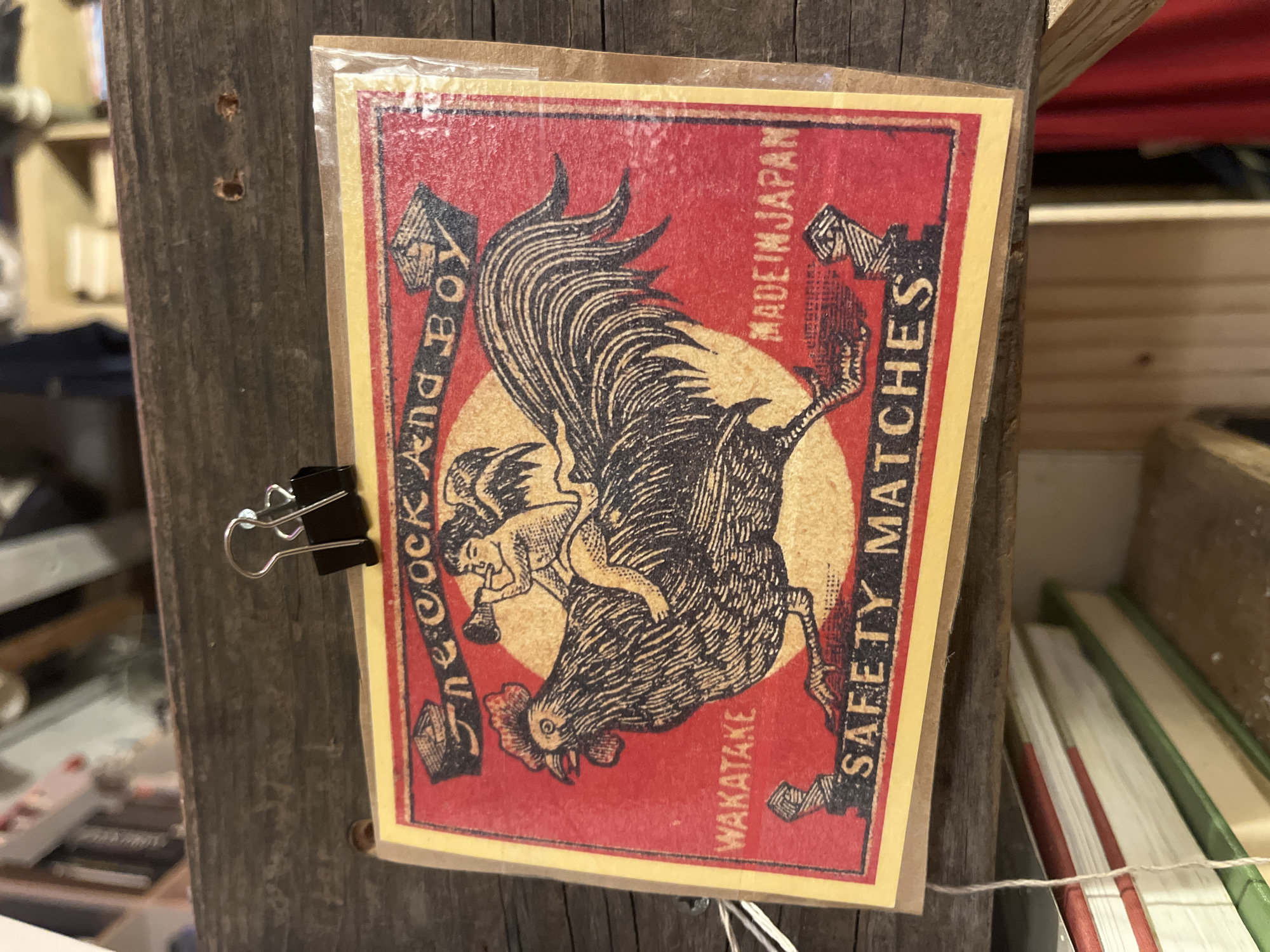 Browsing a cluttered New York vintage bookstore full of oddities