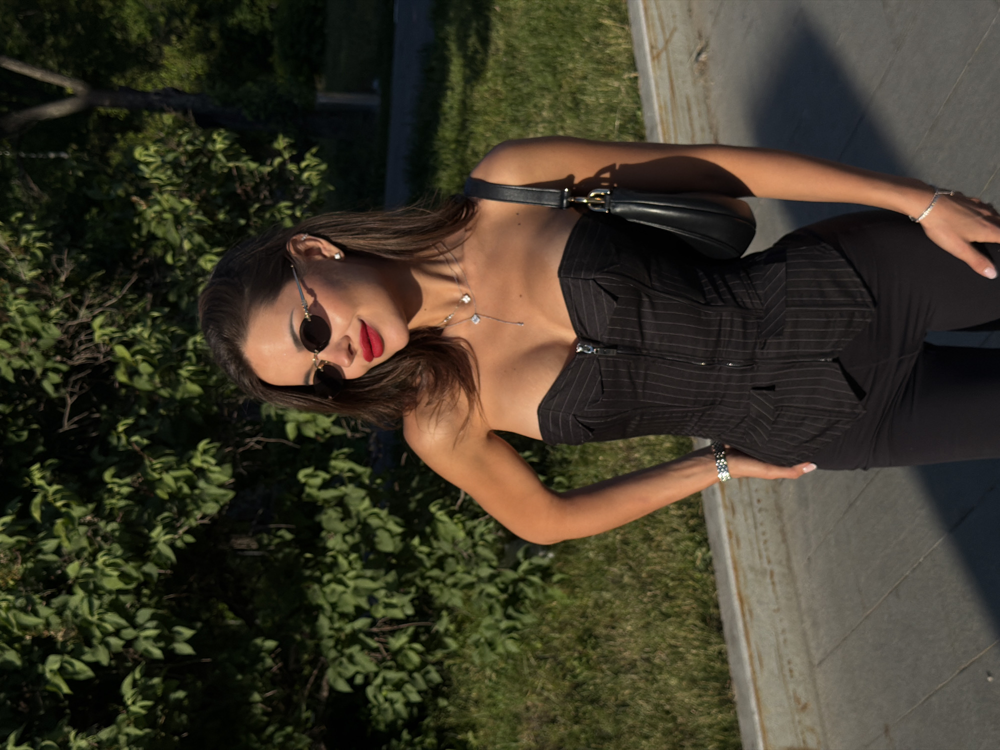 Woman observed in Moscow outdoor area during daylight