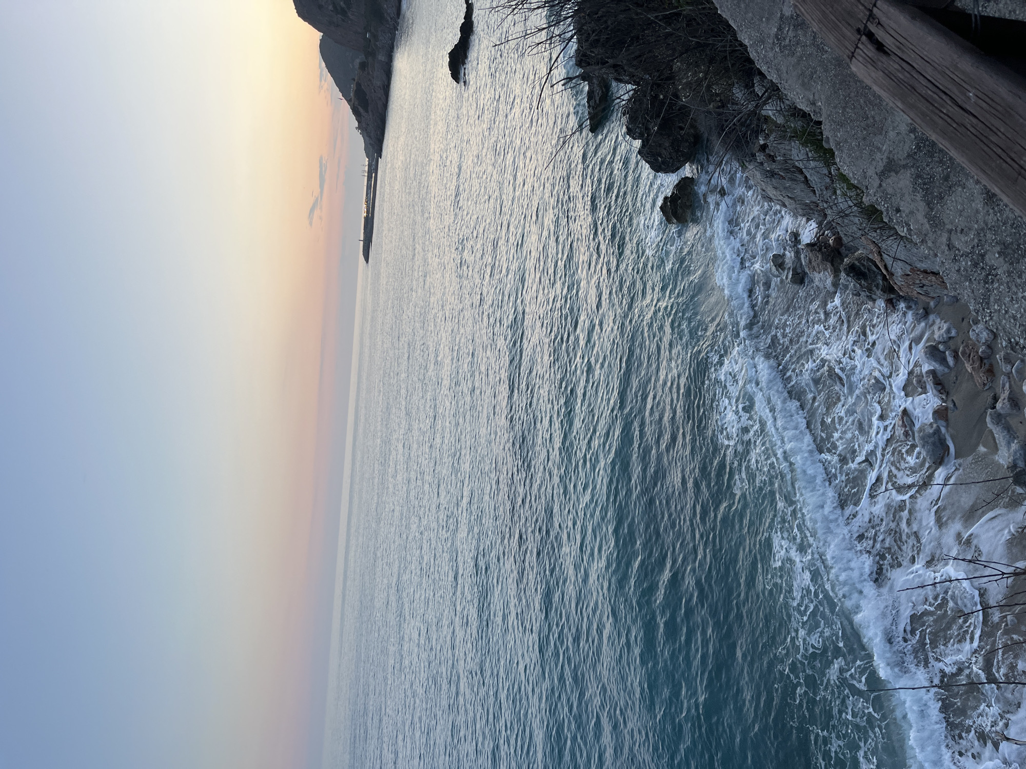 Mediterranean sunset documented from multiple viewpoints in Alanya, Turkey