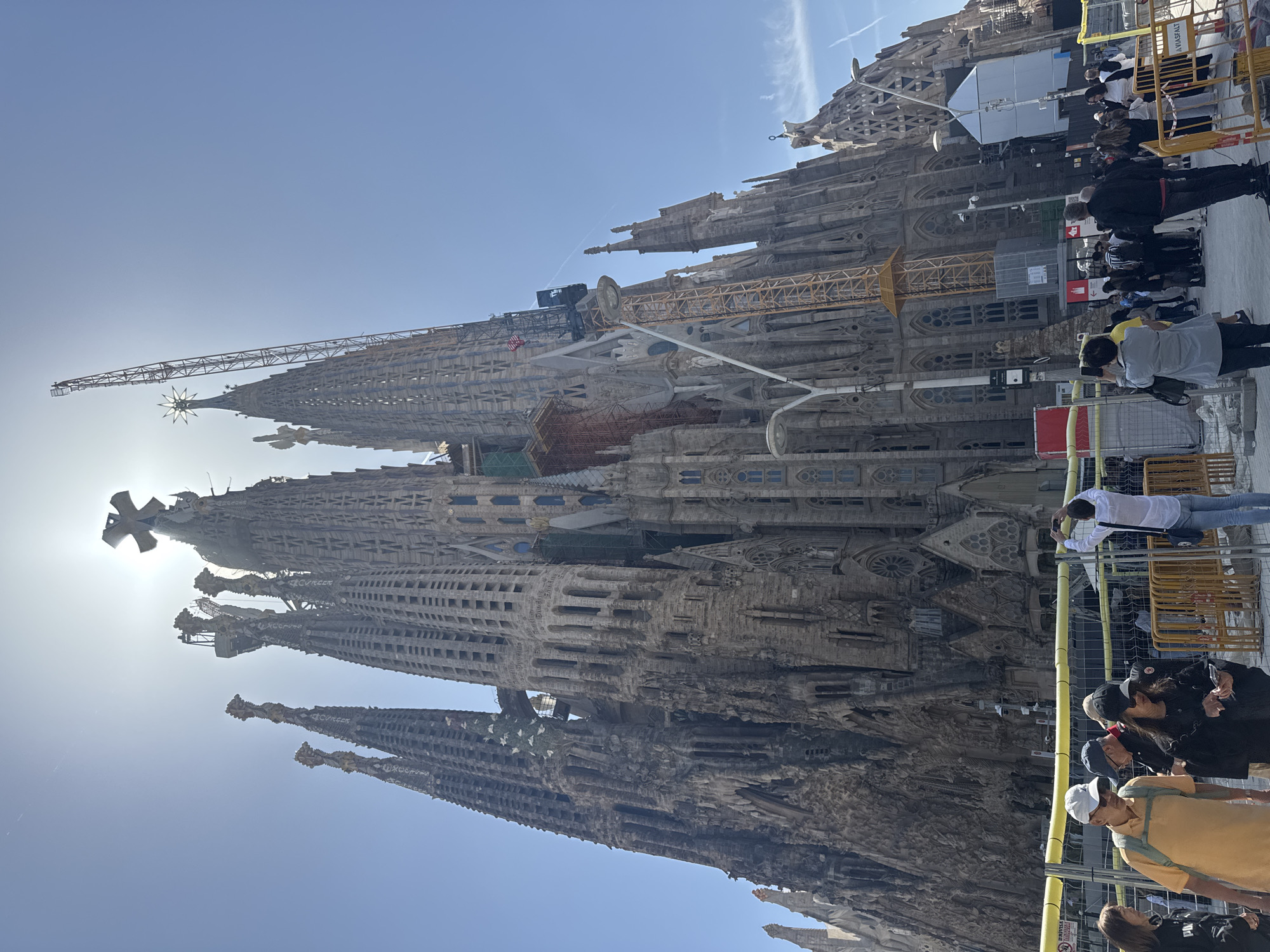 Construction continues at Barcelona's Sagrada Familia basilica