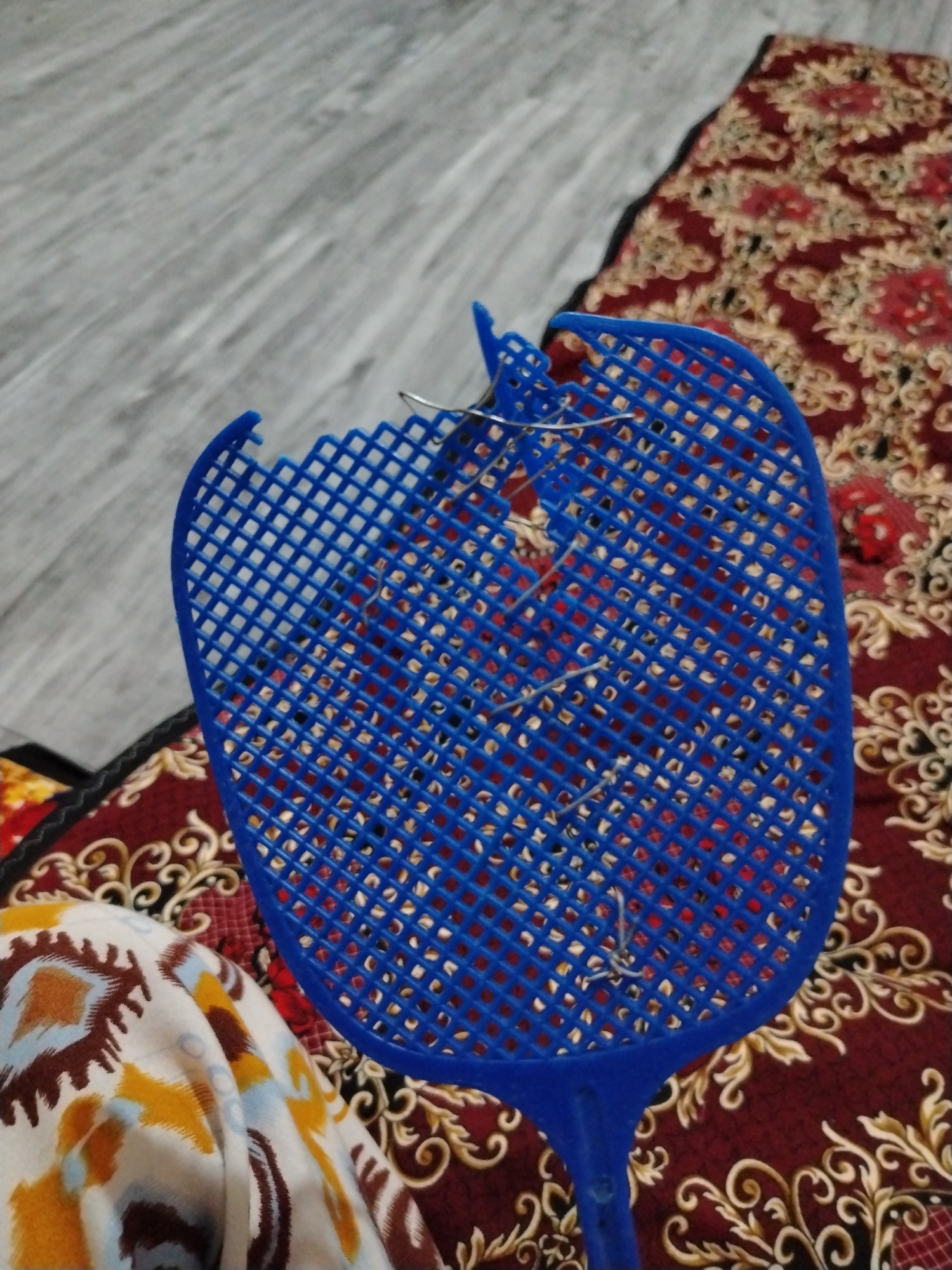 Daily domestic life documented in rural Uzbek household