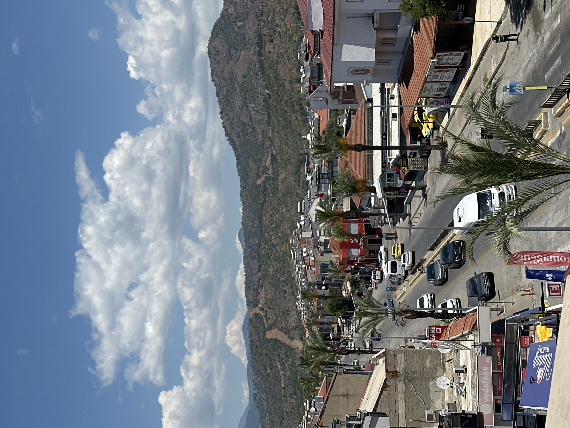 Morning in Fethiye with street views and corn snacks
