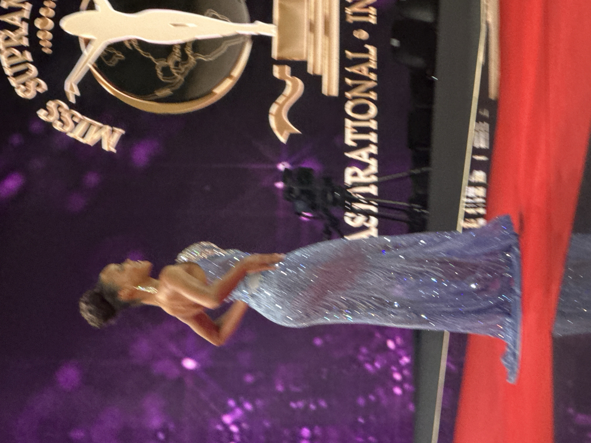 Miss Supranational pageant on stage in Nowy Sącz, Poland