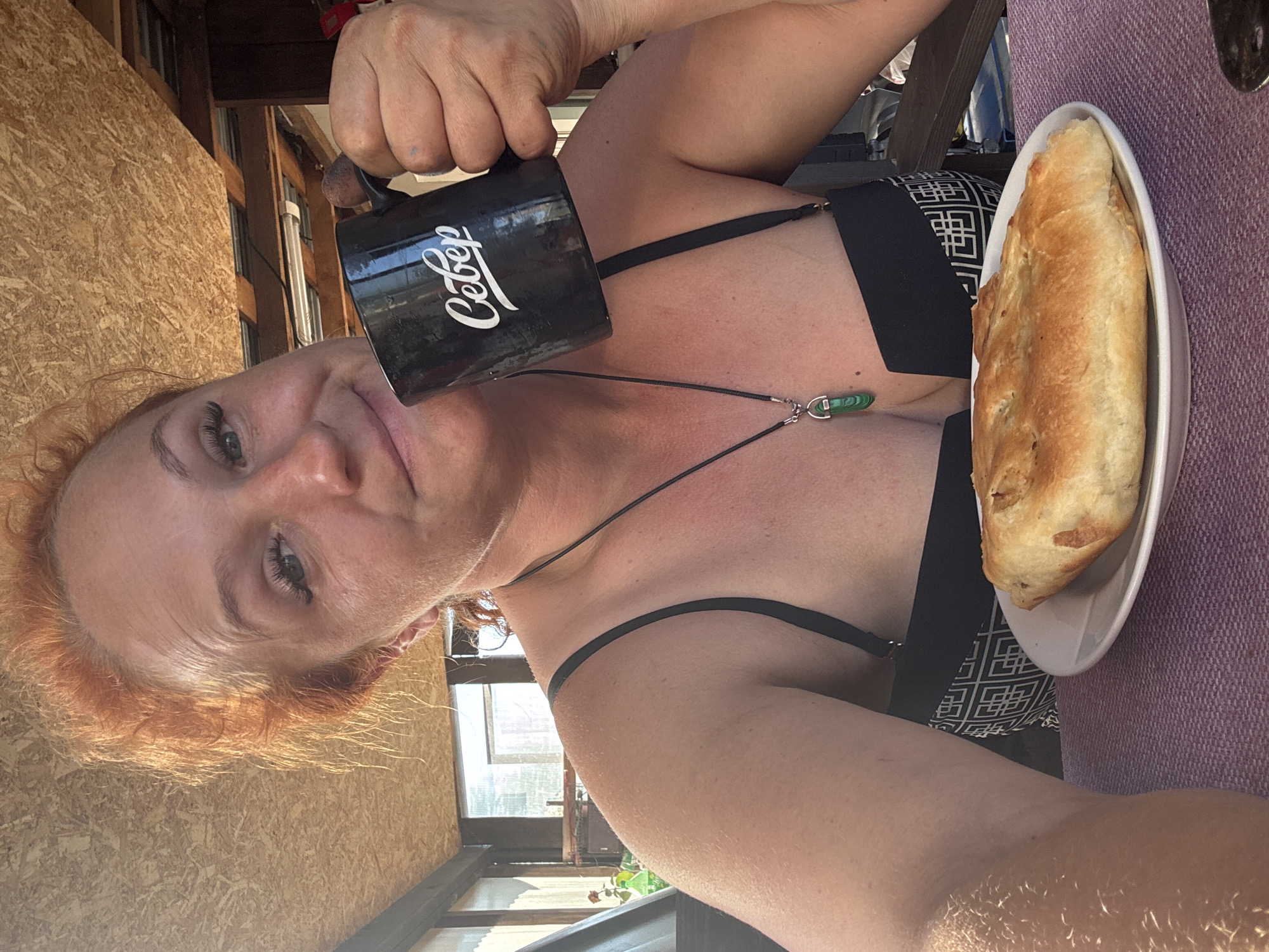 Homemade pie, roses, and a lazy summer afternoon in Chaikovsky
