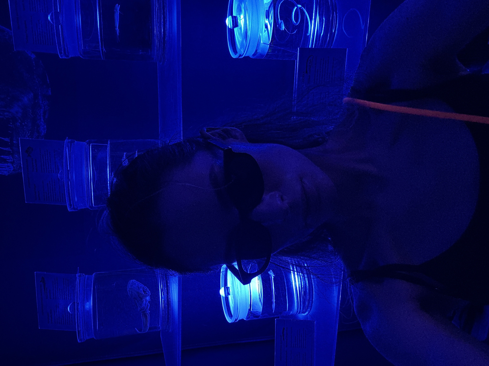 Visitor explores marine museum exhibits and treats in Kiel