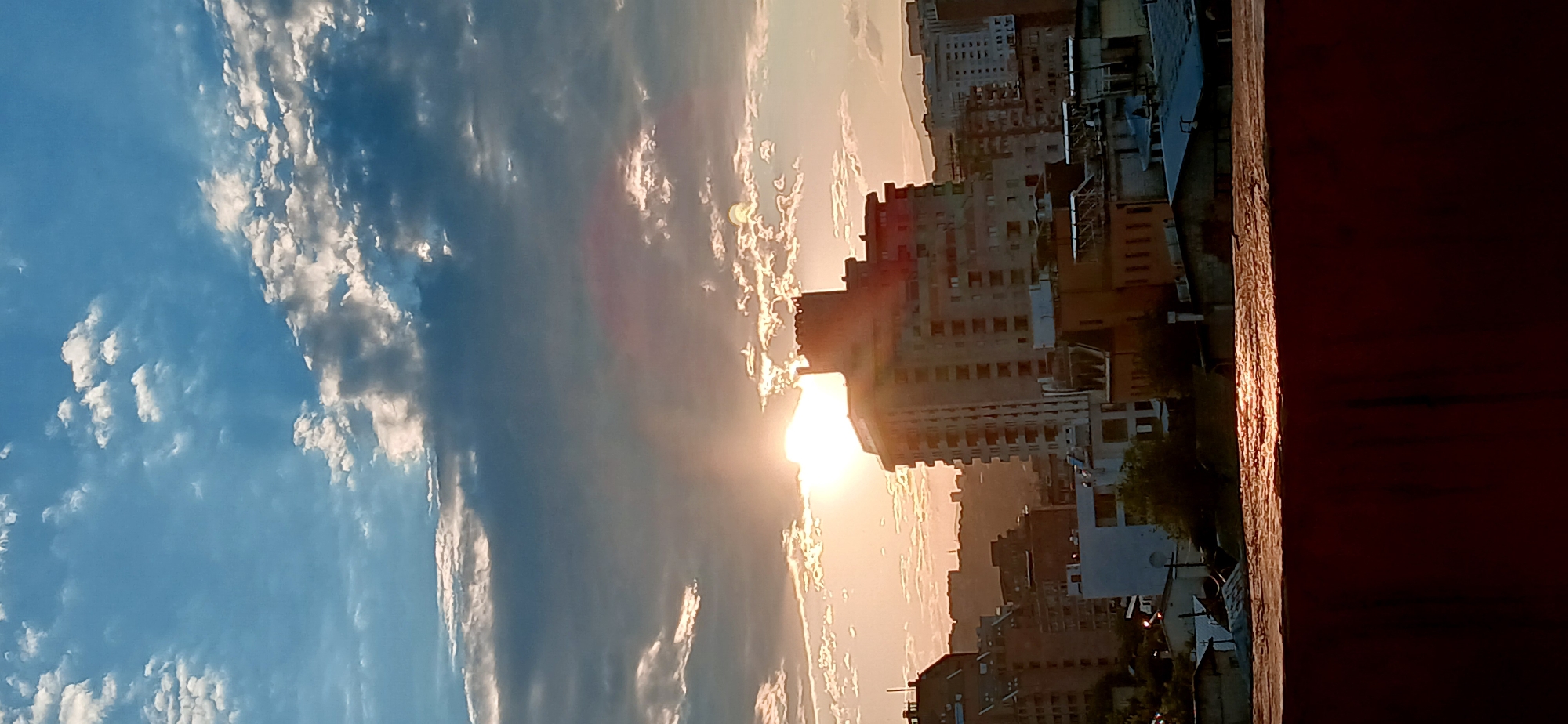Evening documentation of Yerevan streets and skyline from multiple perspectives