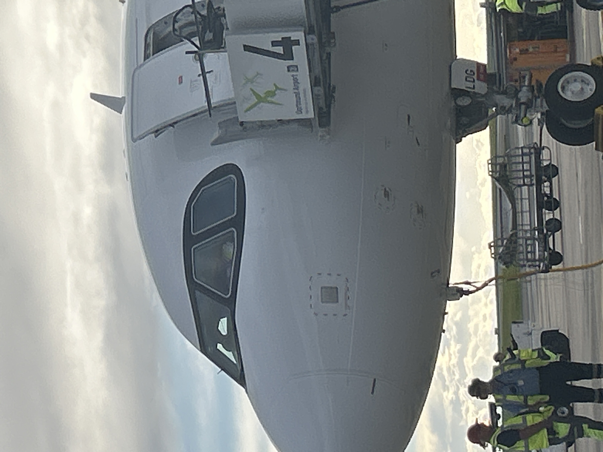 Passenger documents Wizz Air flight experience at Dortmund Airport