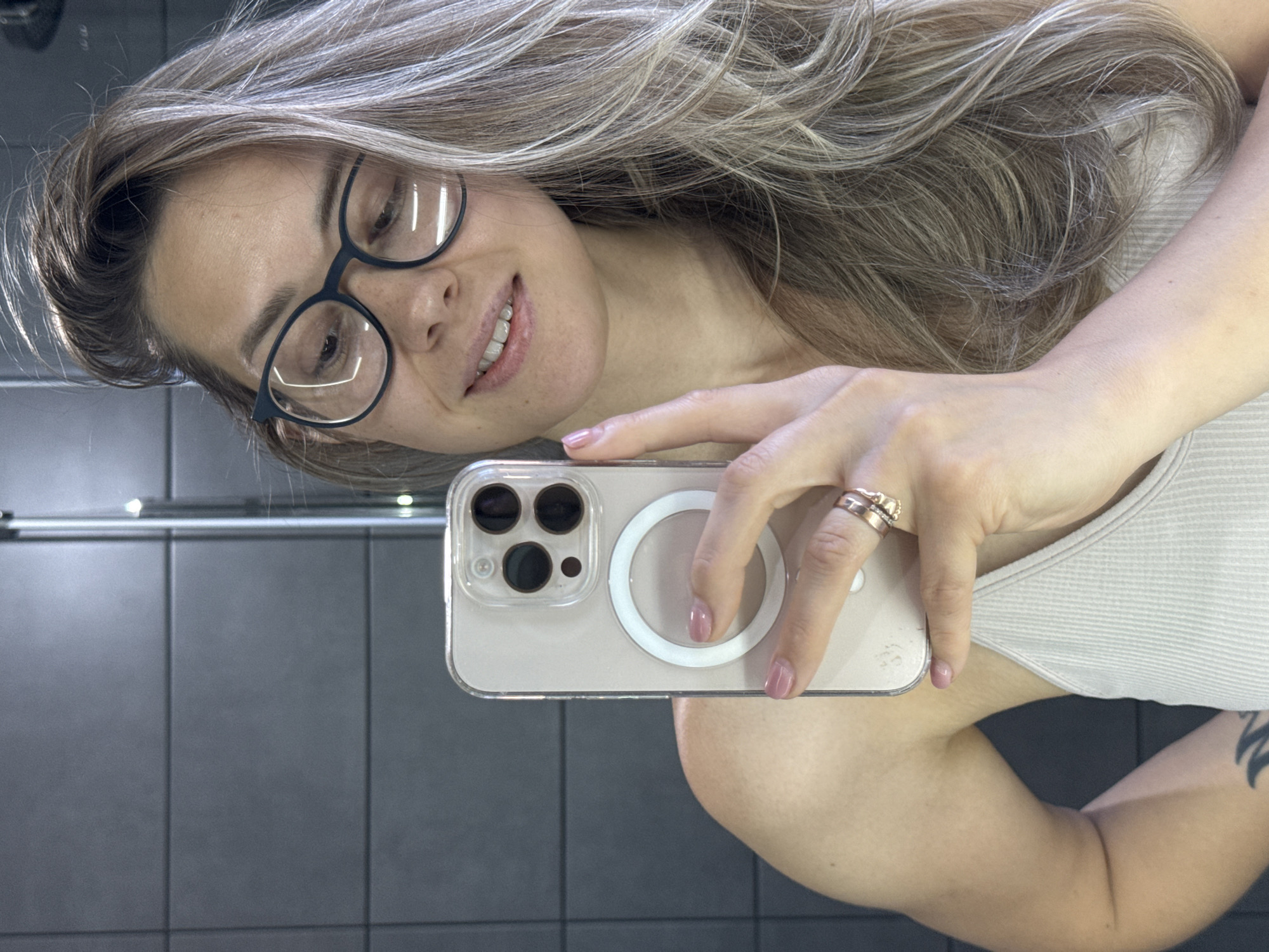 Bathroom selfie series in Chaikovsky, Russia