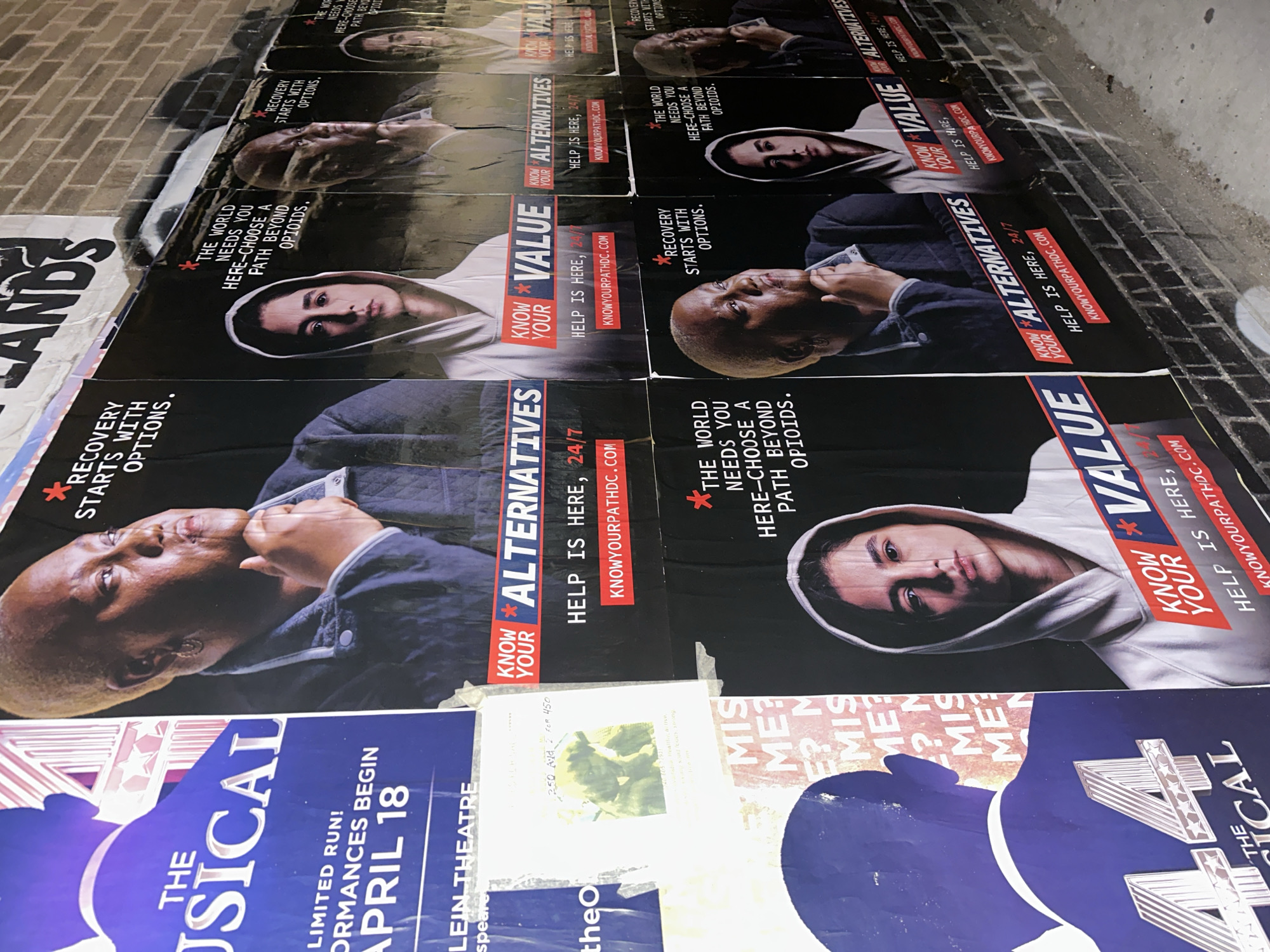 'Know Your Path' Posters Spotted in Washington Alleyway
