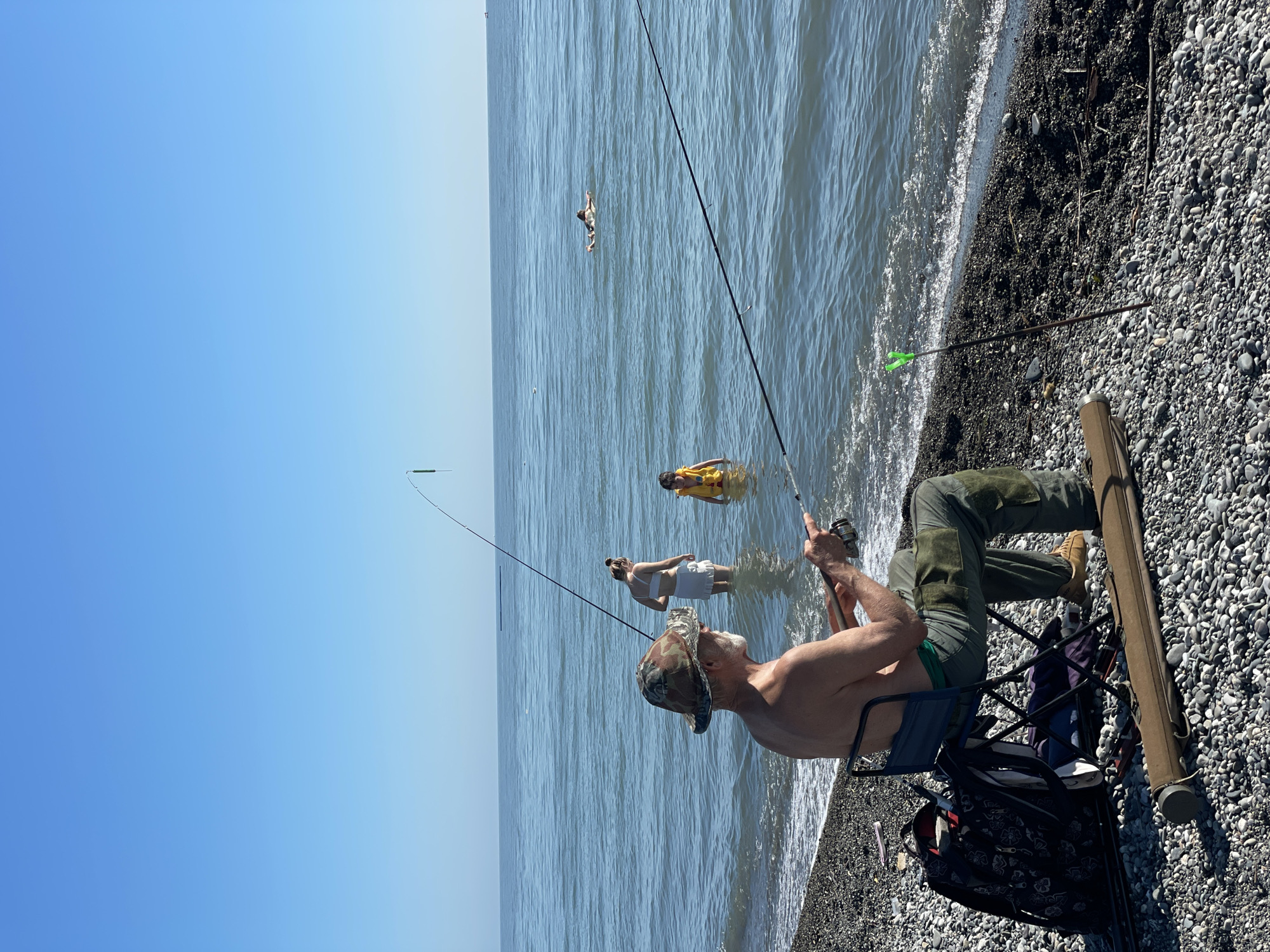 Casual summer day scenes captured across beaches, urban areas