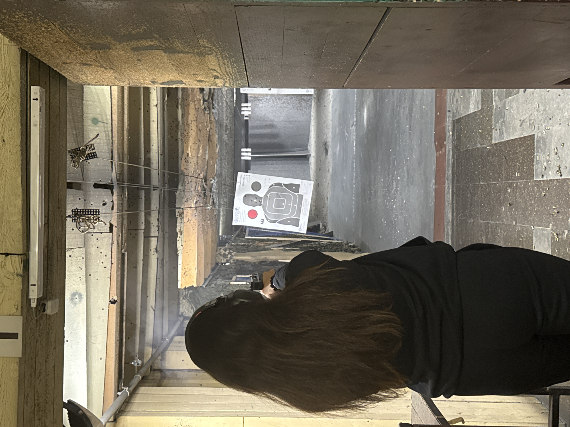 Target practice session at Sofia shooting range