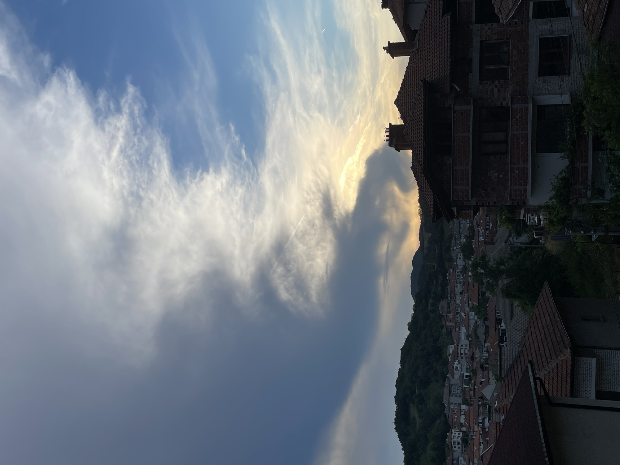 Evening Documentation of Daily Life in Bulgarian Mountain Town