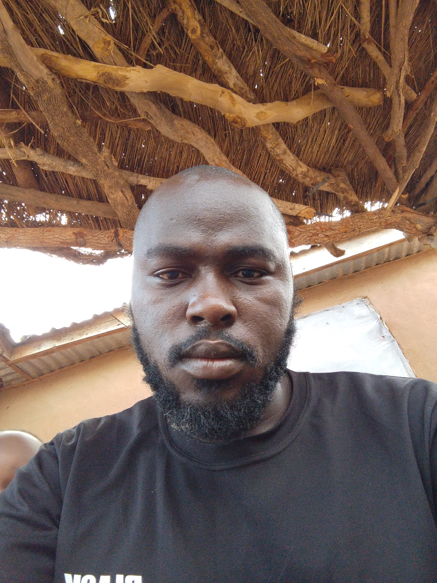 Family moments documented in Nigerian village Monday morning