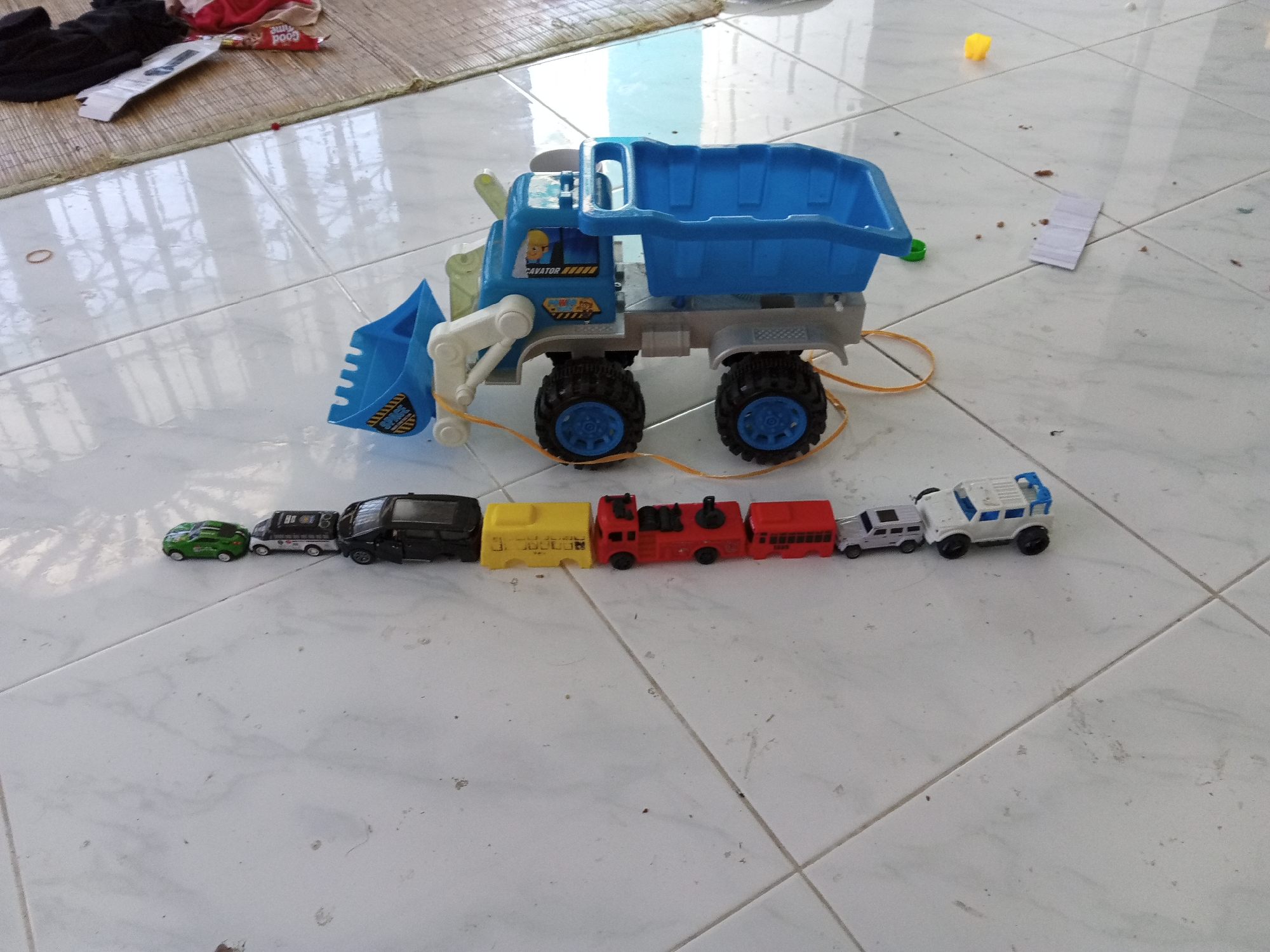Early morning domestic scenes captured in Lhokseumawe building