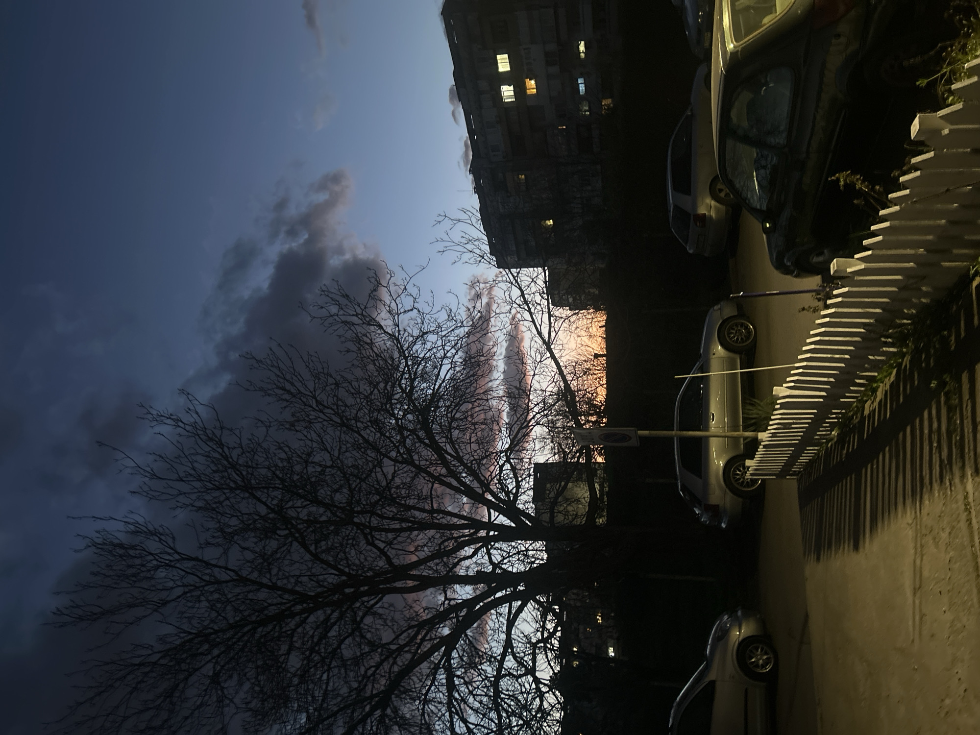 Woman captures evening selfies and twilight scenes in Ruse