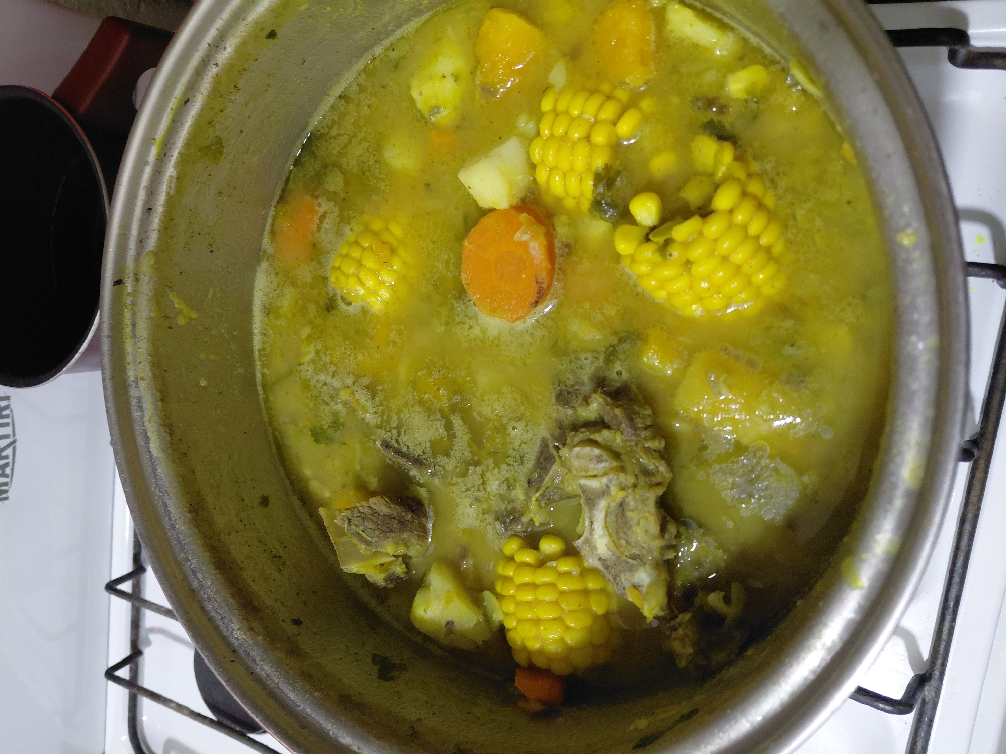 Traditional soup preparation documented in Mendoza, Argentina