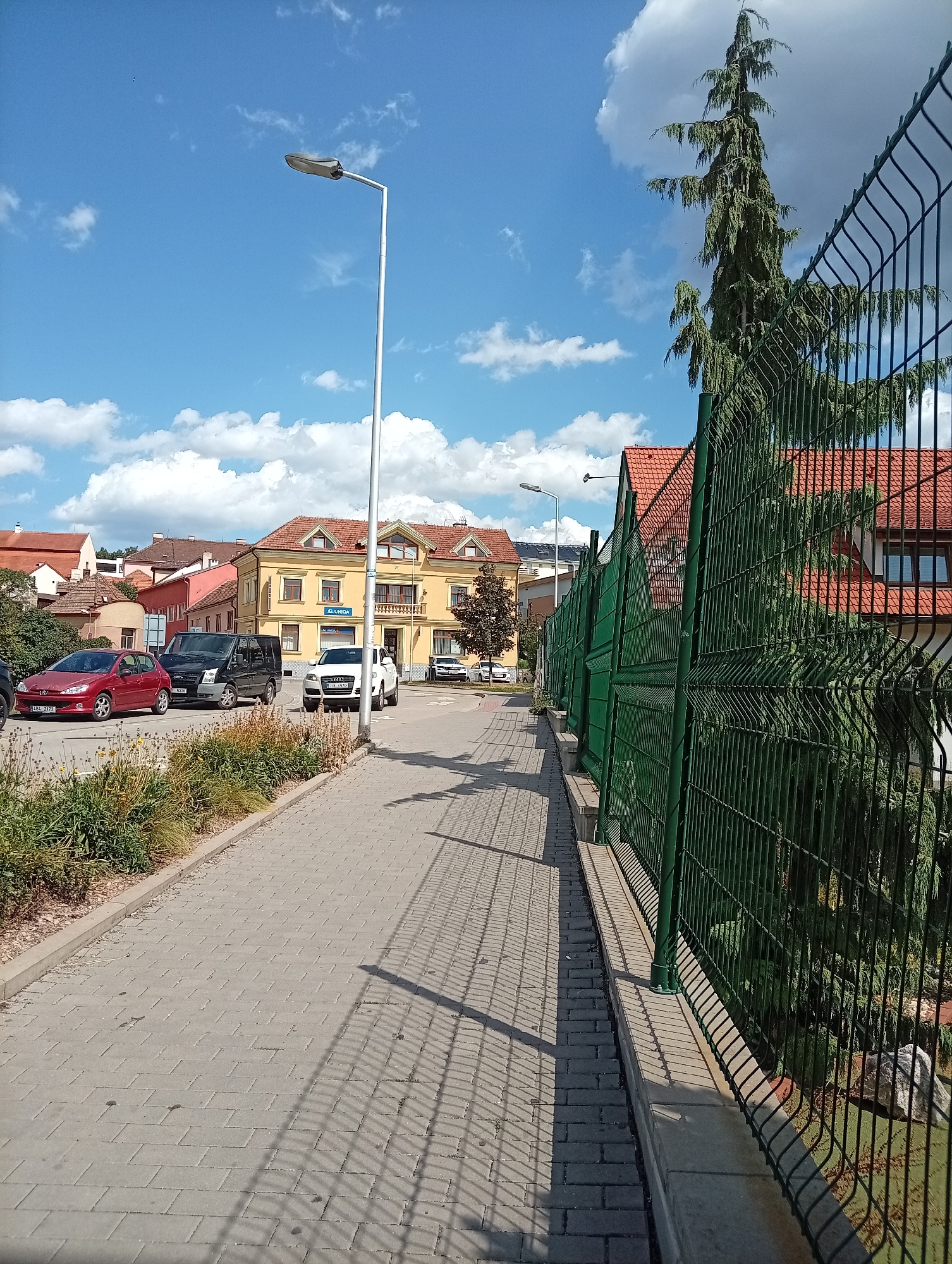 Quiet streets and everyday movement in Tišnov, Czechia