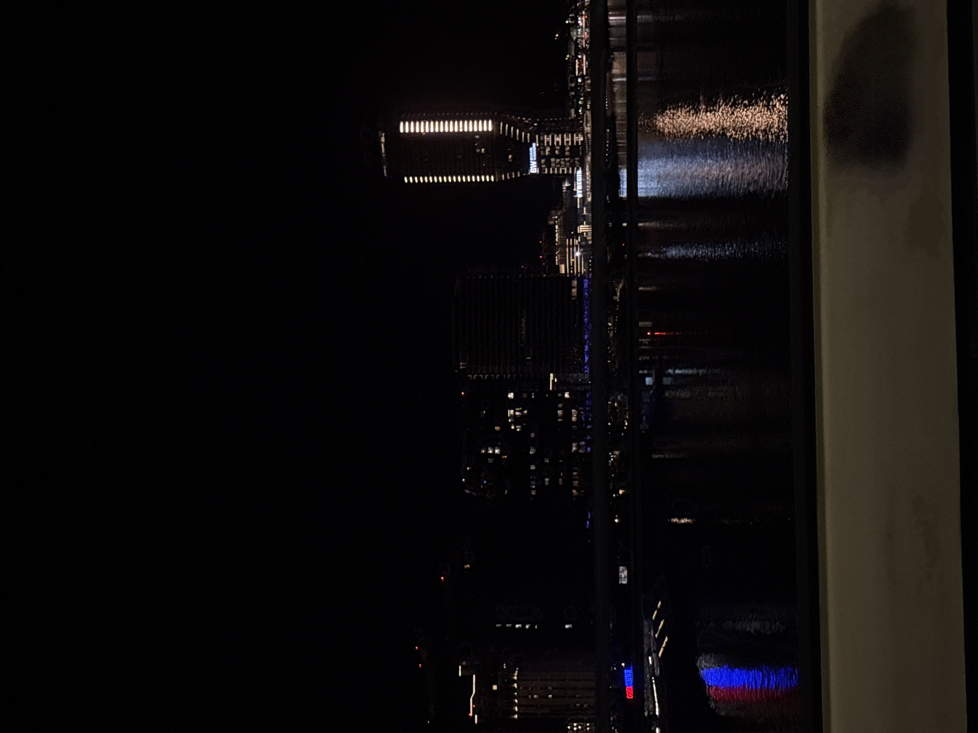 Belgrade nighttime scenes captured across city locations