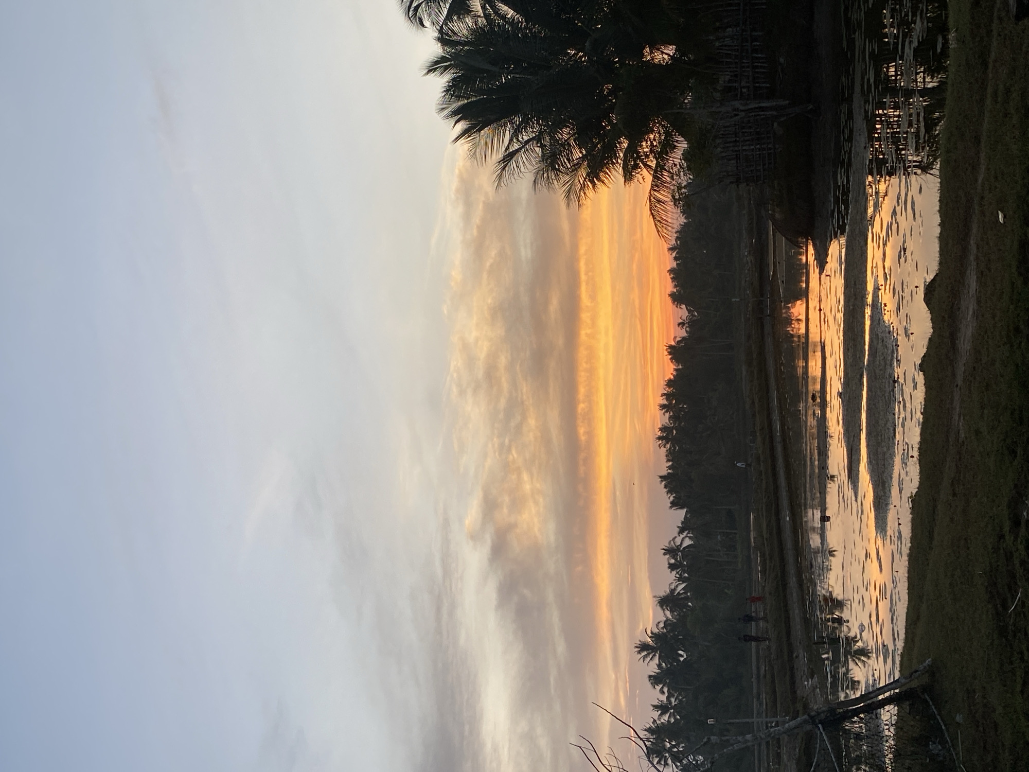 Morning nature scenes documented across Indonesian villages