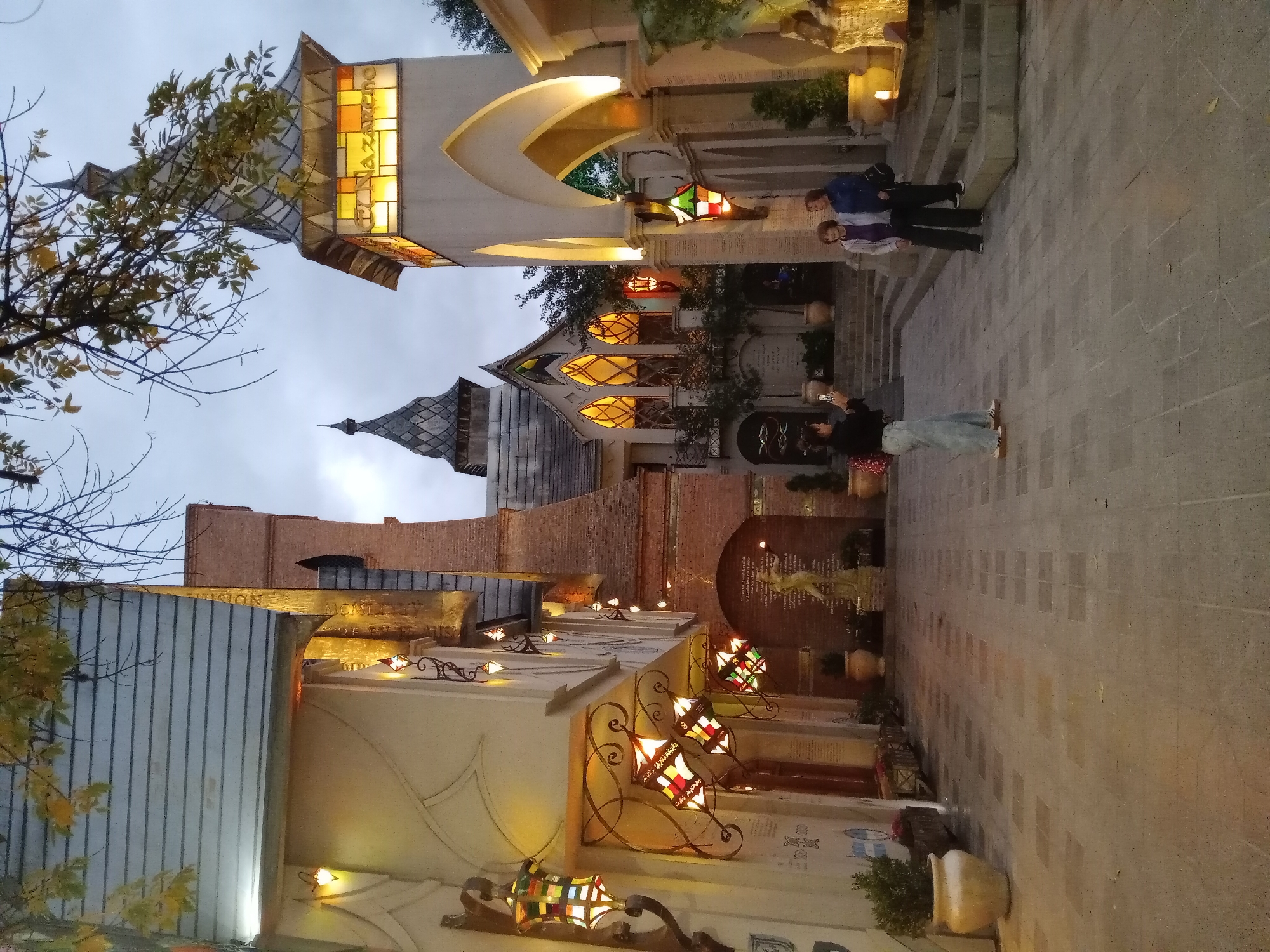 Whimsical architecture observed on Villa Carlos Paz pedestrian street
