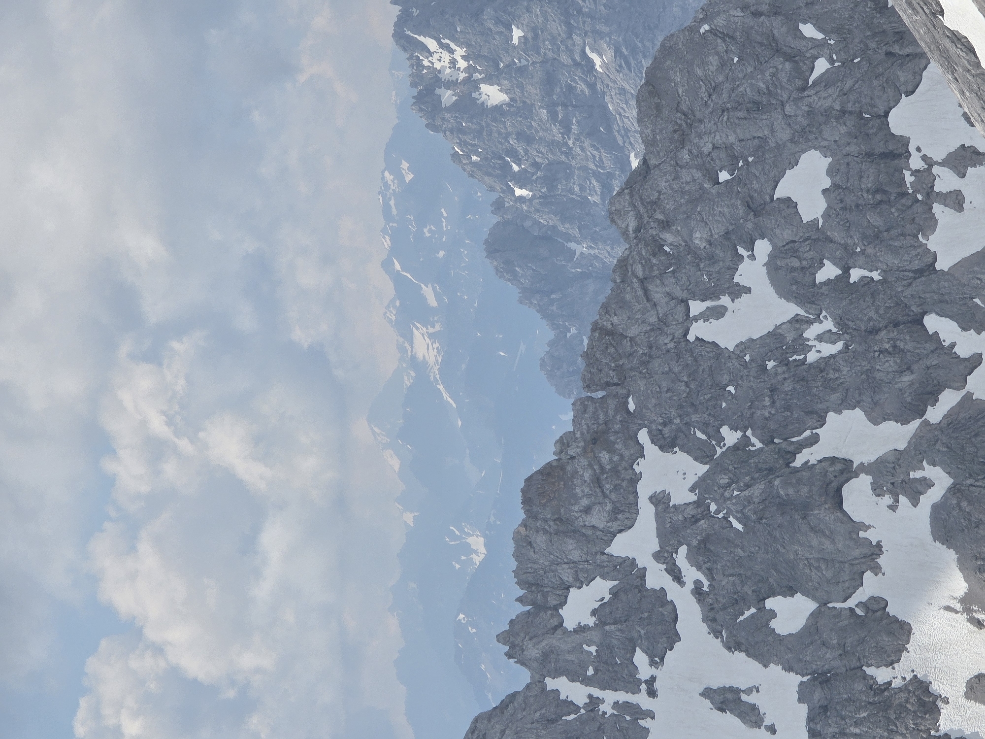 Morning at the Zugspitze summit, drinks and Alpine views