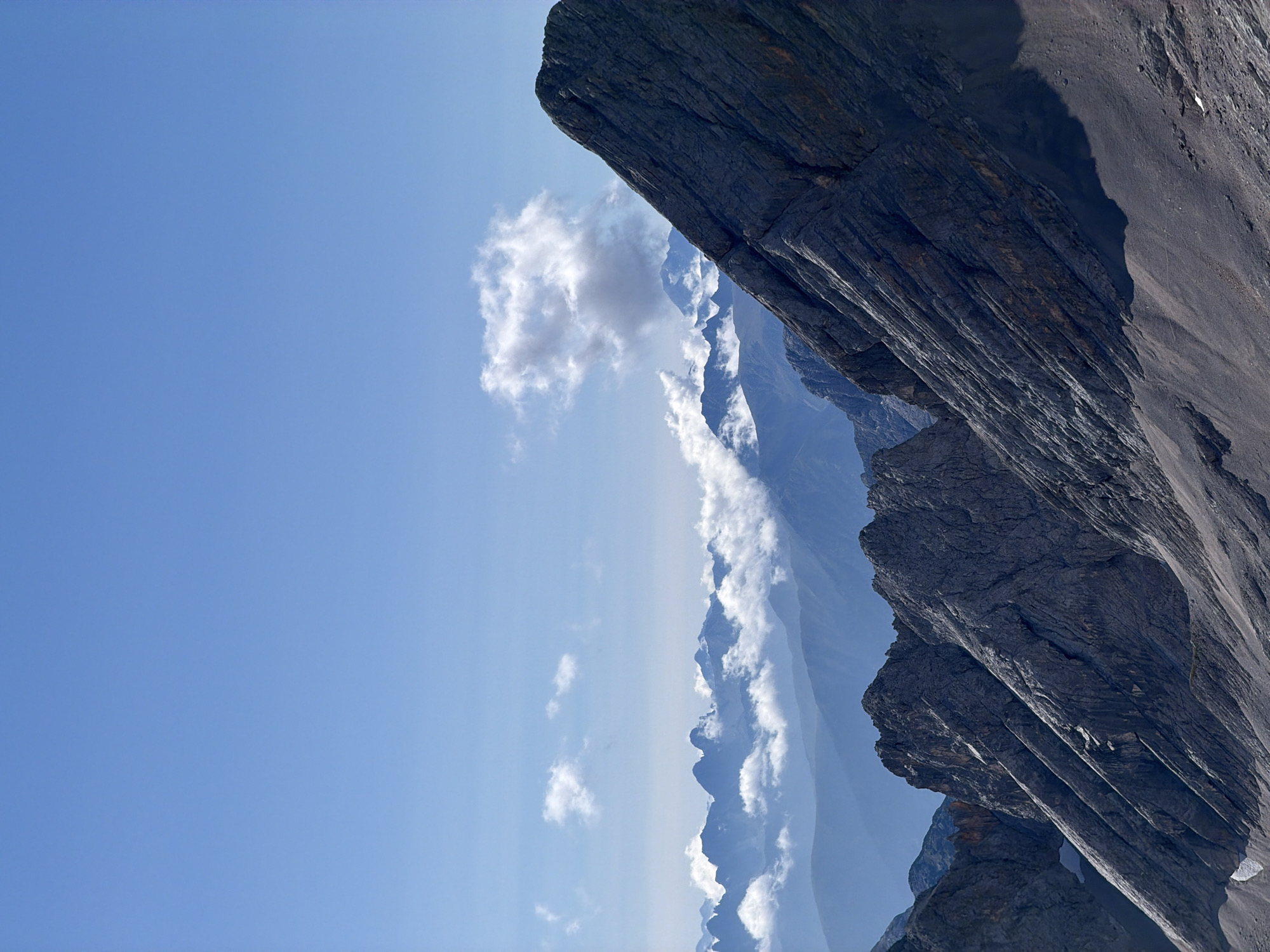 Clear morning views of the Zugspitze, Germany's highest peak