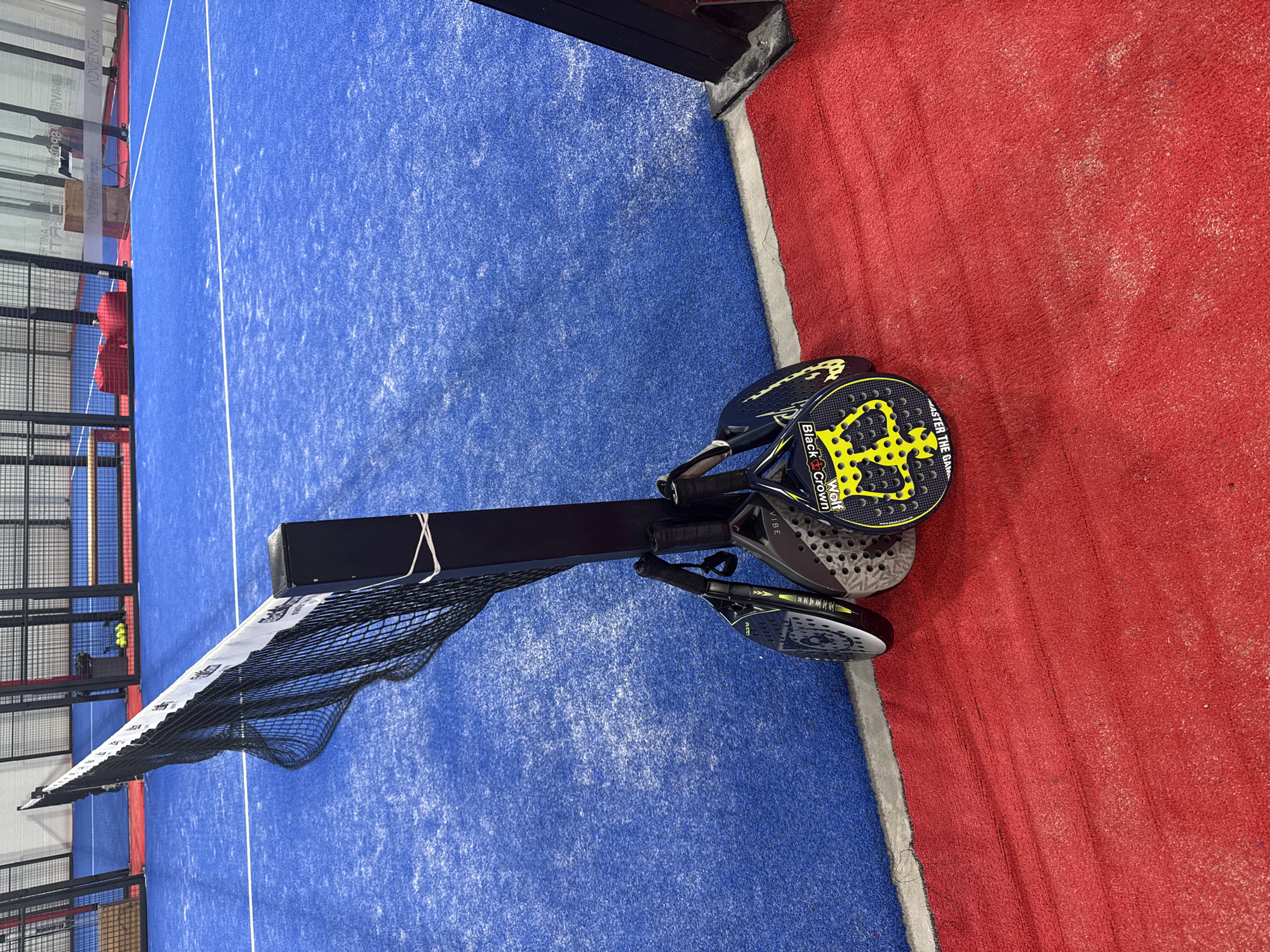 Indoor padel court observed in Sofia, Bulgaria