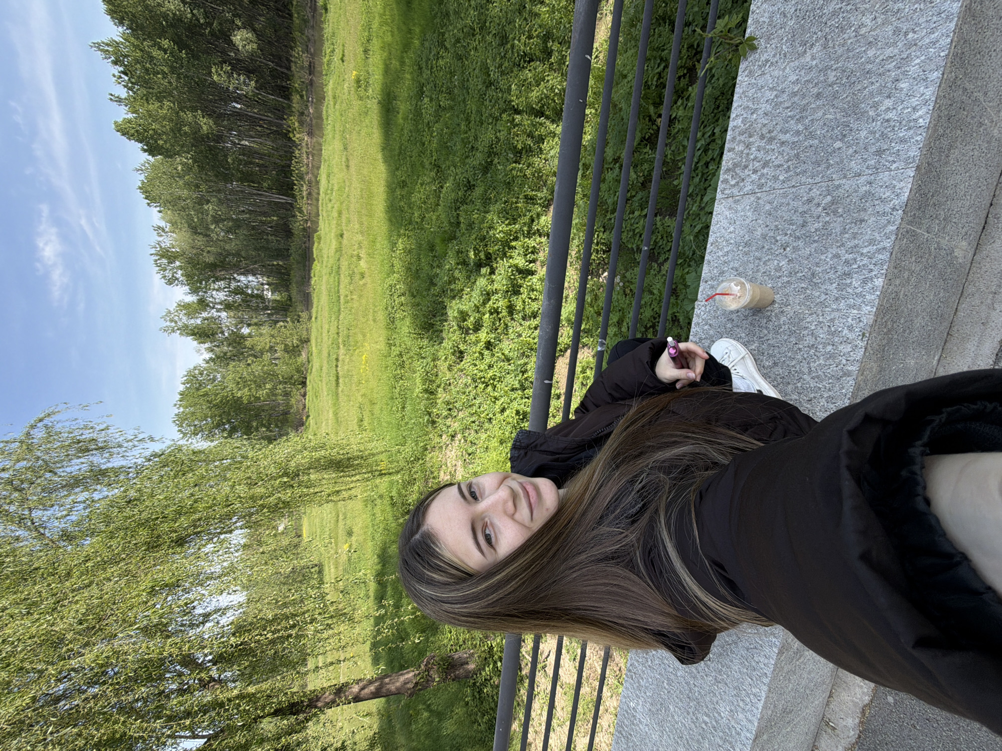 Morning selfies and rainy drive captured in Plovdiv