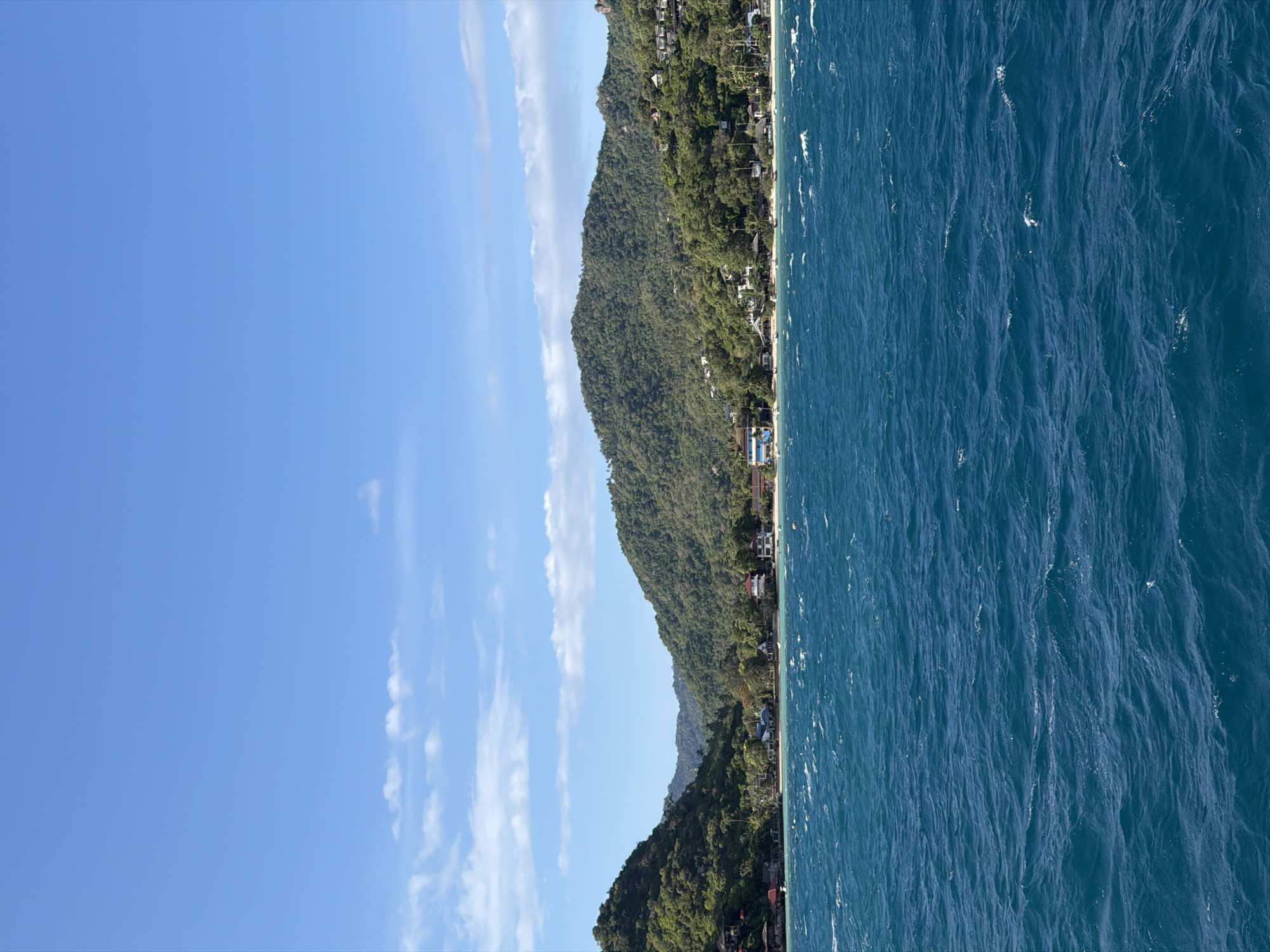 Coastal landscape observed in Ko Tao Subdistrict, Thailand