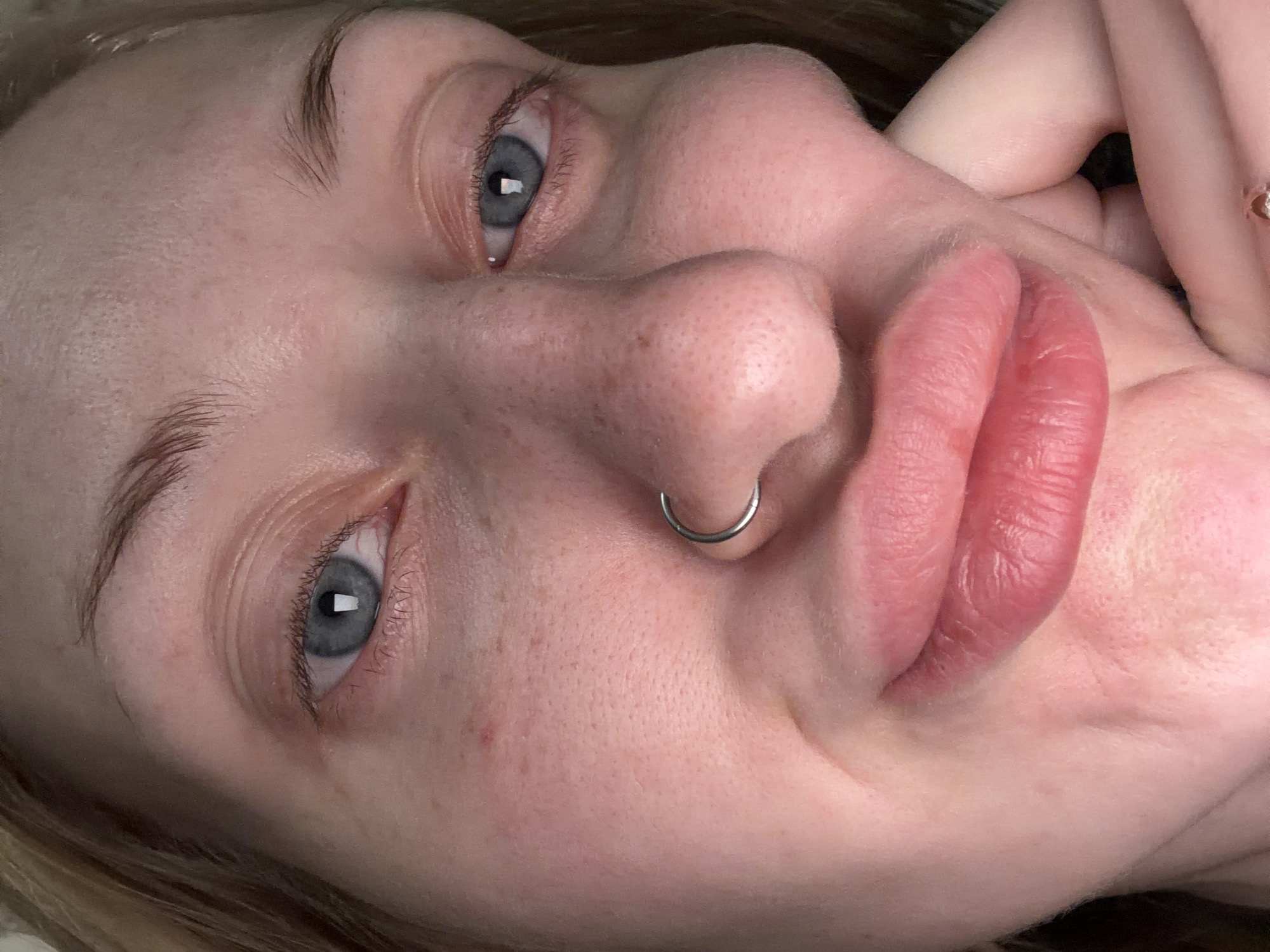 Casual selfie series shot indoors in Saint Petersburg