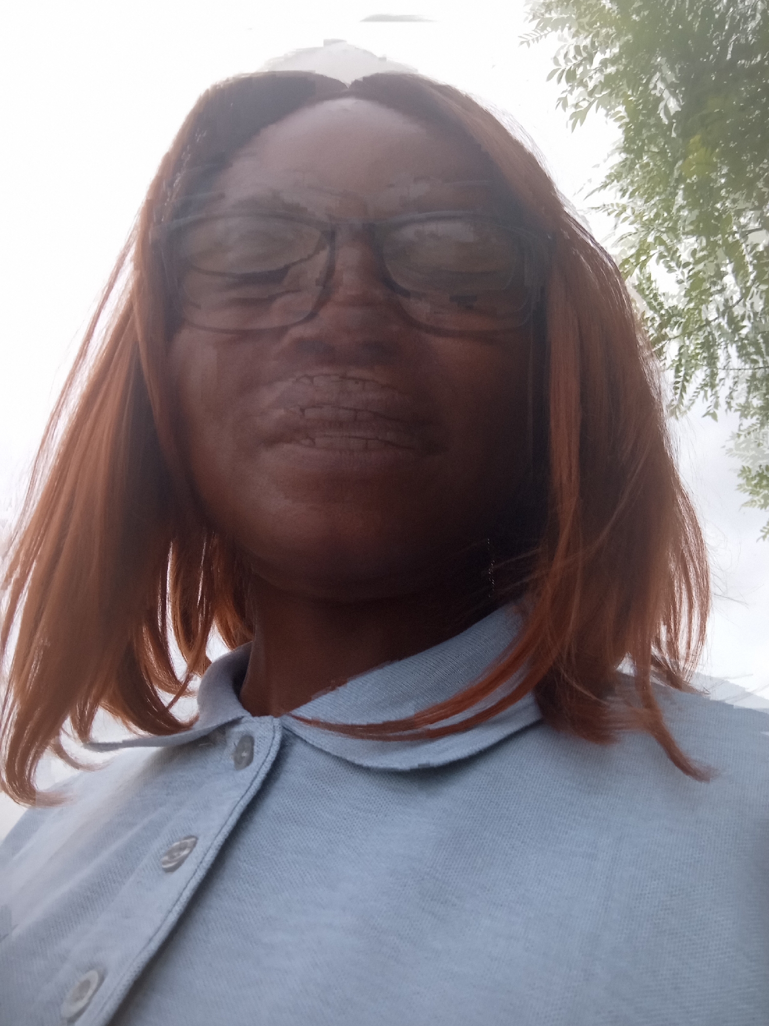 Selfie series outside V.I. Mumbir Stores, Kason, Nigeria