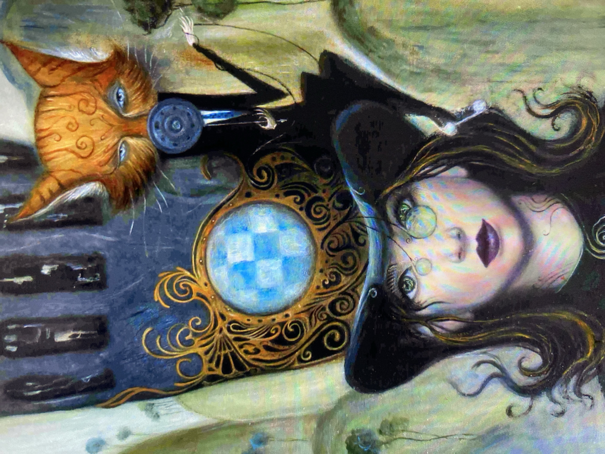 Witness documents 30 diverse oil paintings in 37-minute span