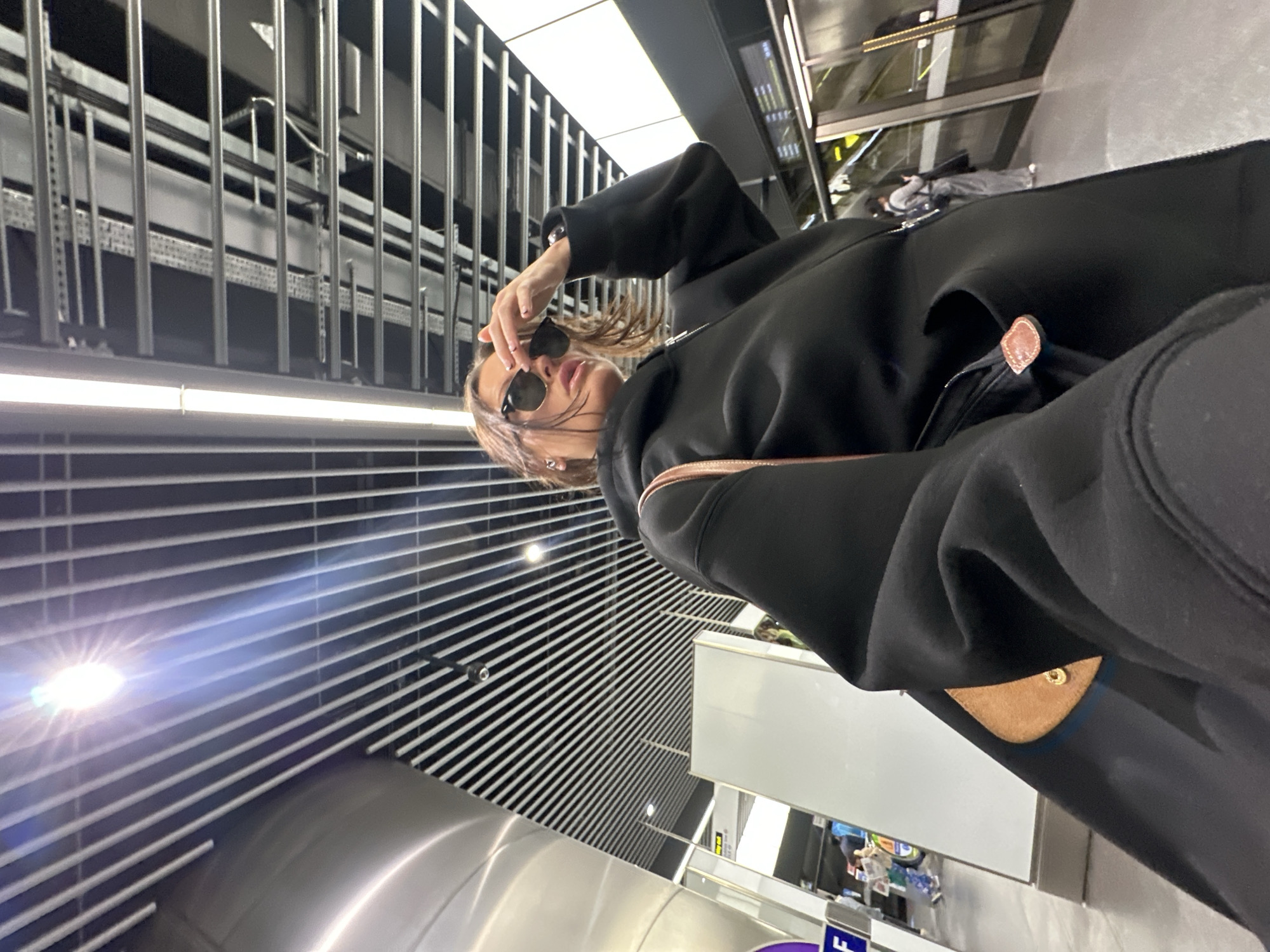 Morning commuters navigate London Underground during rush hour