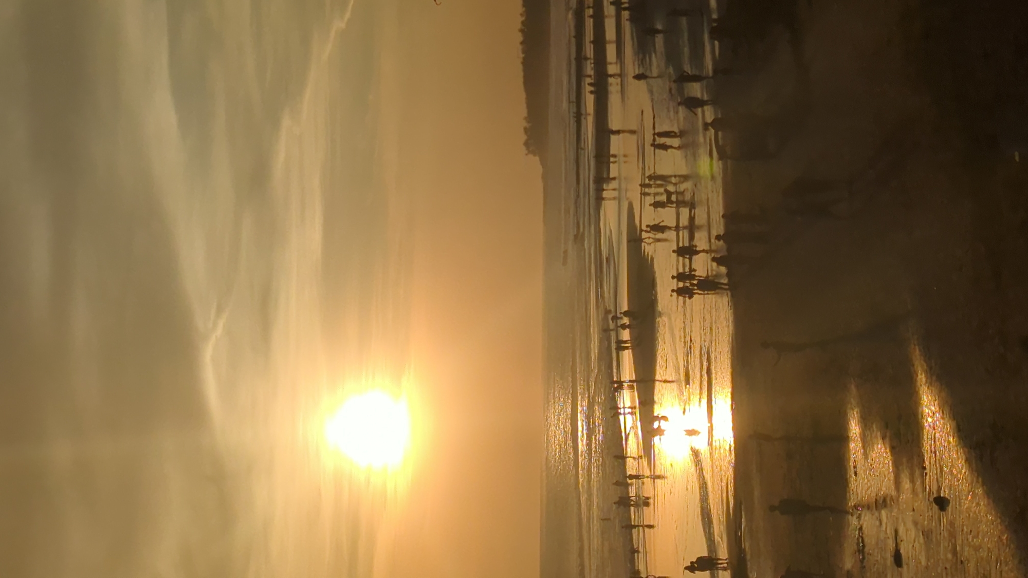 Sunset draws crowds to Indonesian beaches in Bali