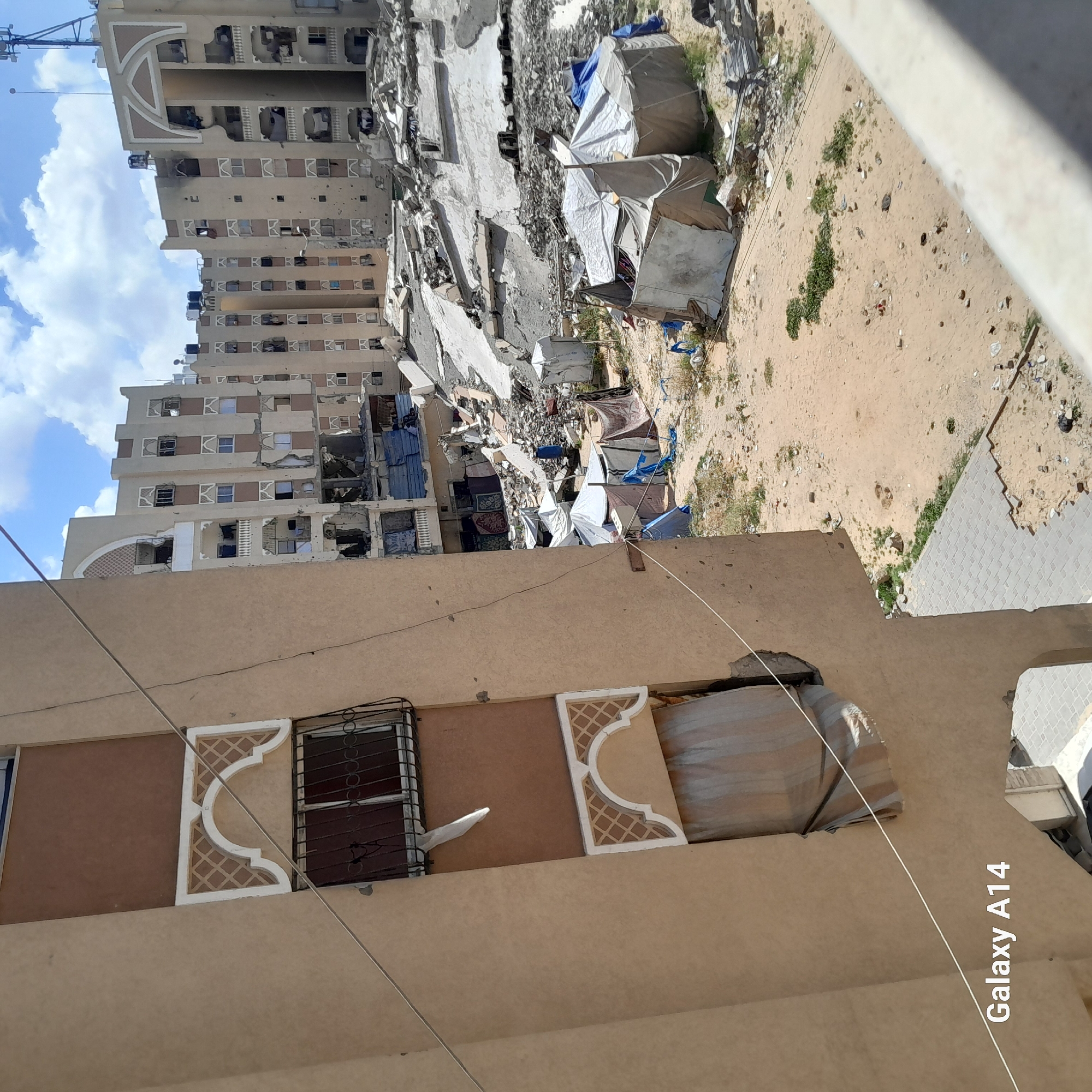 Extensive damage and tent settlements documented across Khan Yunis