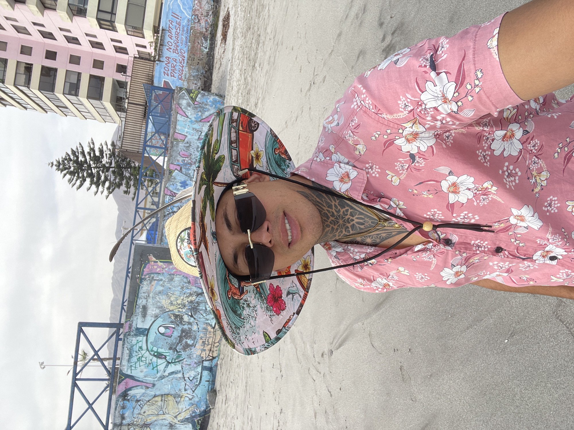 Beach photography and surfing activities observed in Iquique, Chile