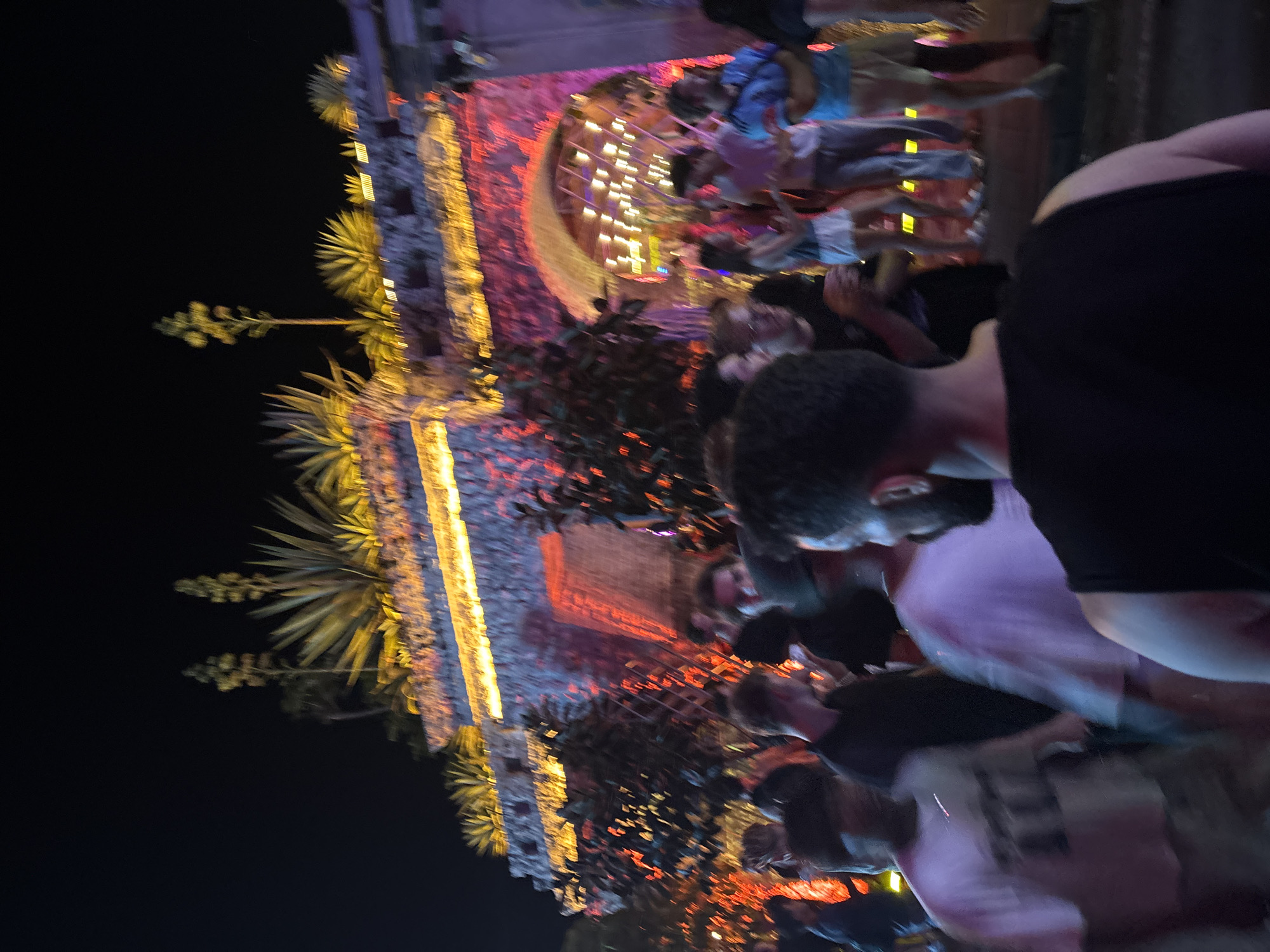 Wednesday night party scene across North Kuta's bars and streets