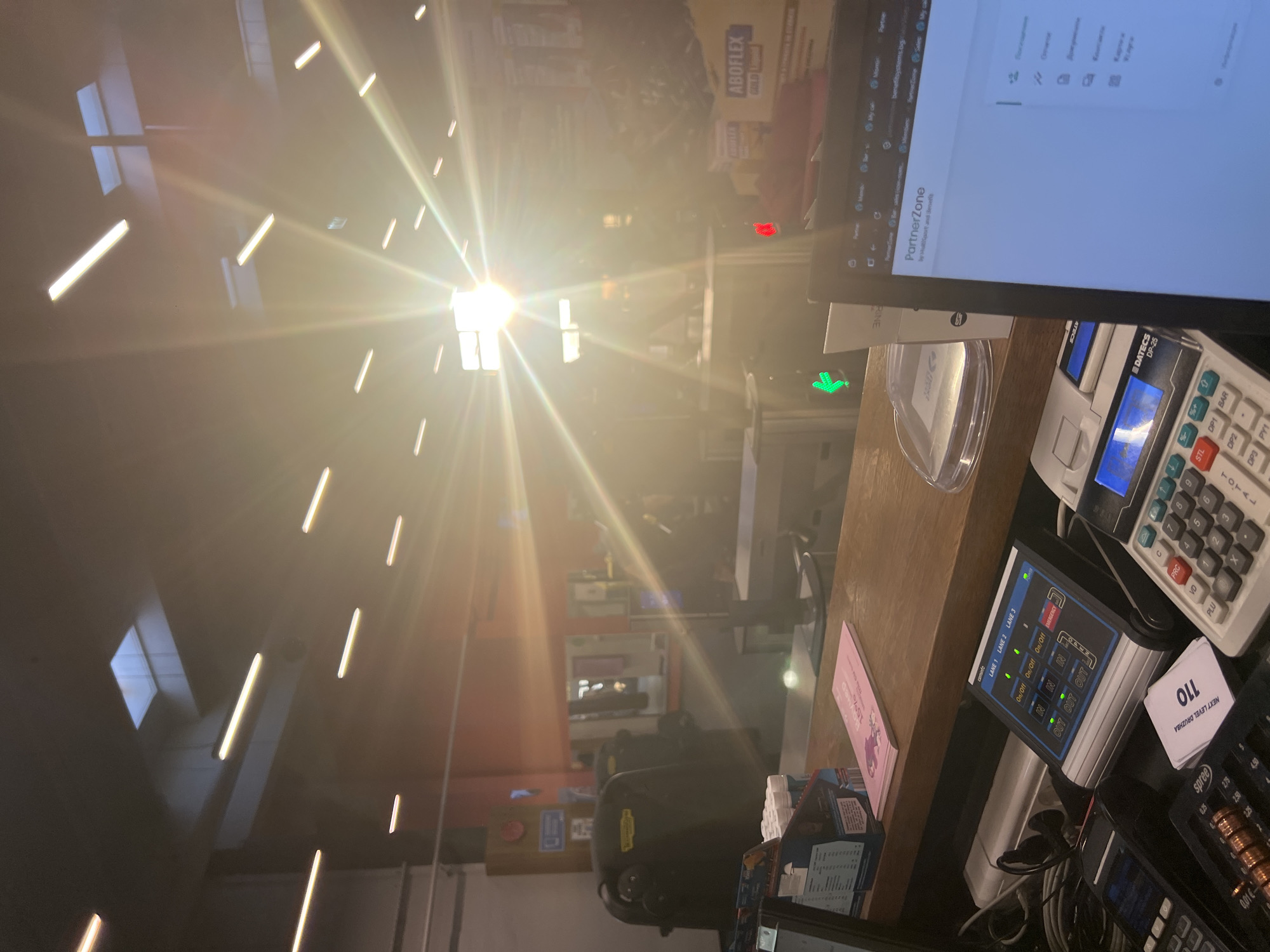 Morning interior scenes documented across Sofia commercial spaces