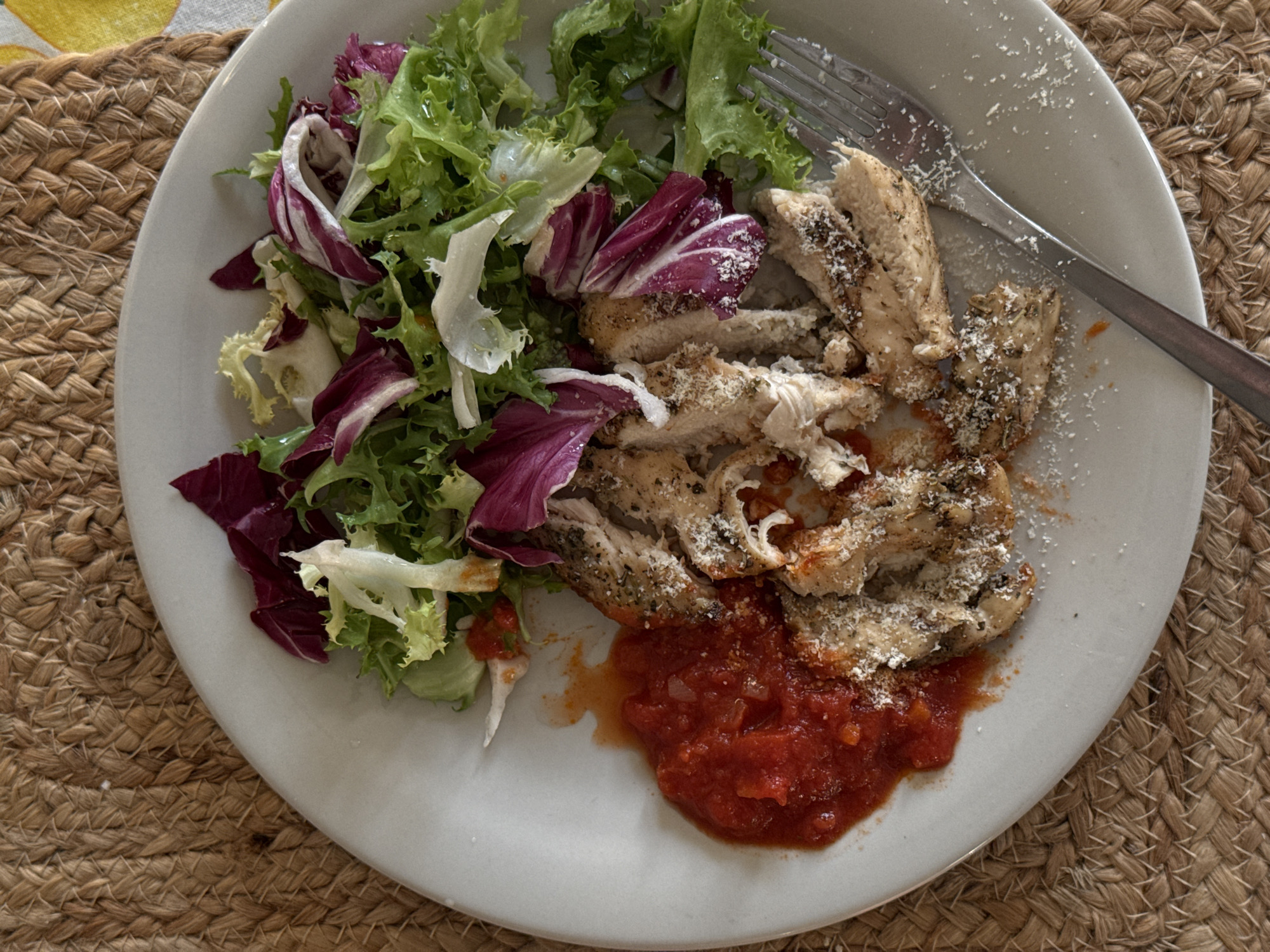 Meal preparation documented in Belgrade dining setting