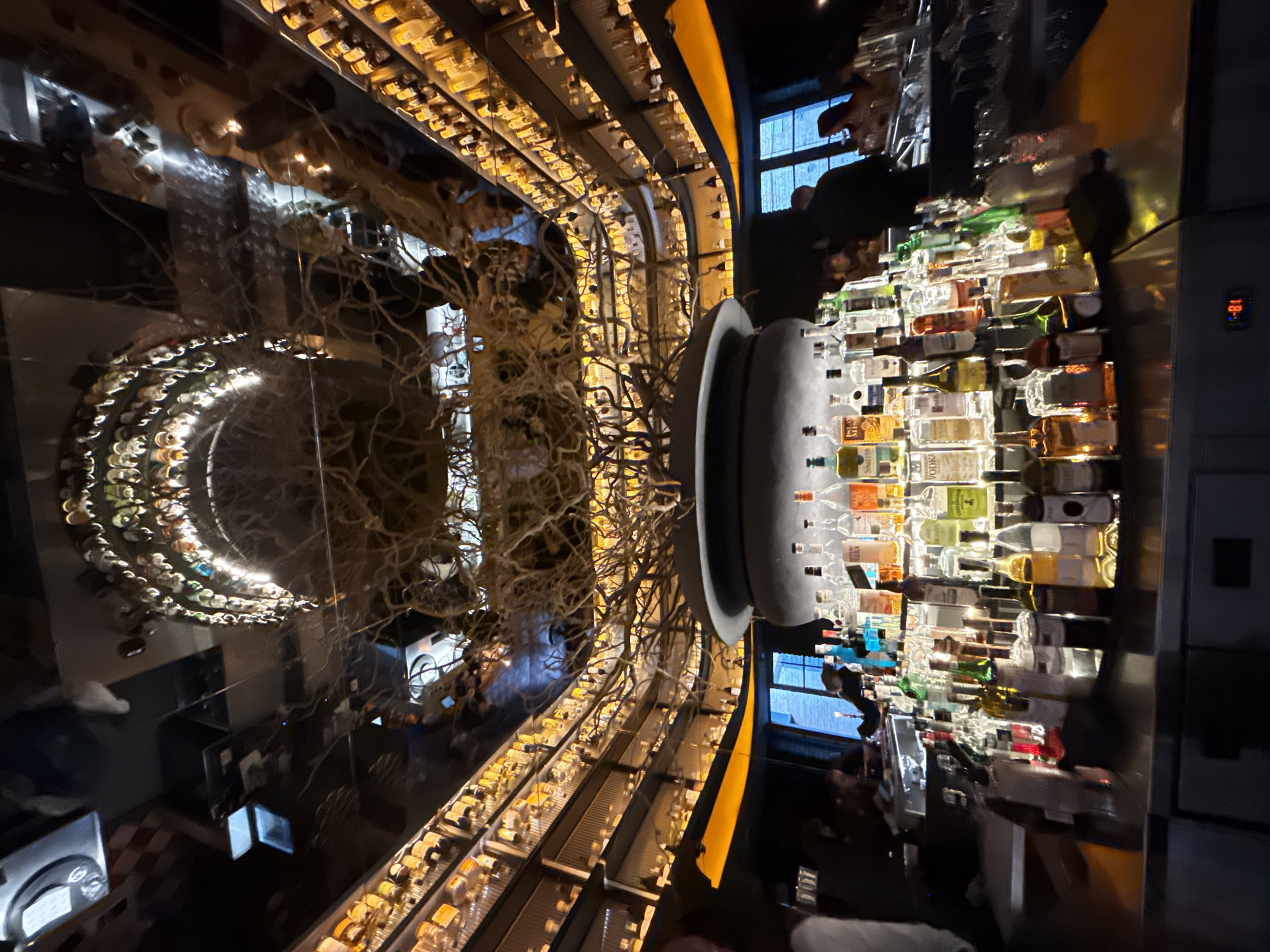 Cocktail service at a stylish Vinnytsia bar