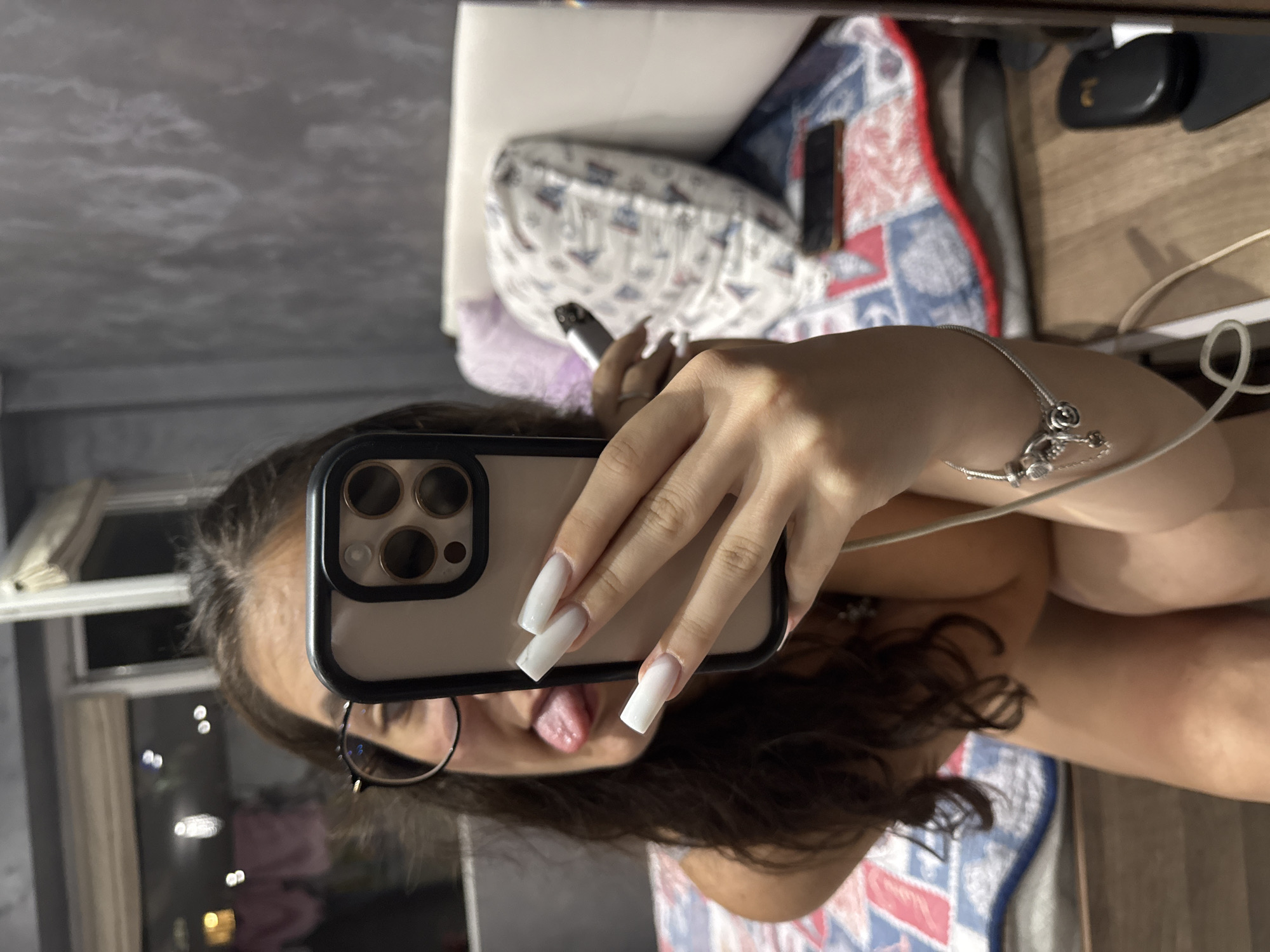 Bedroom selfie session in Sofia, June 2026
