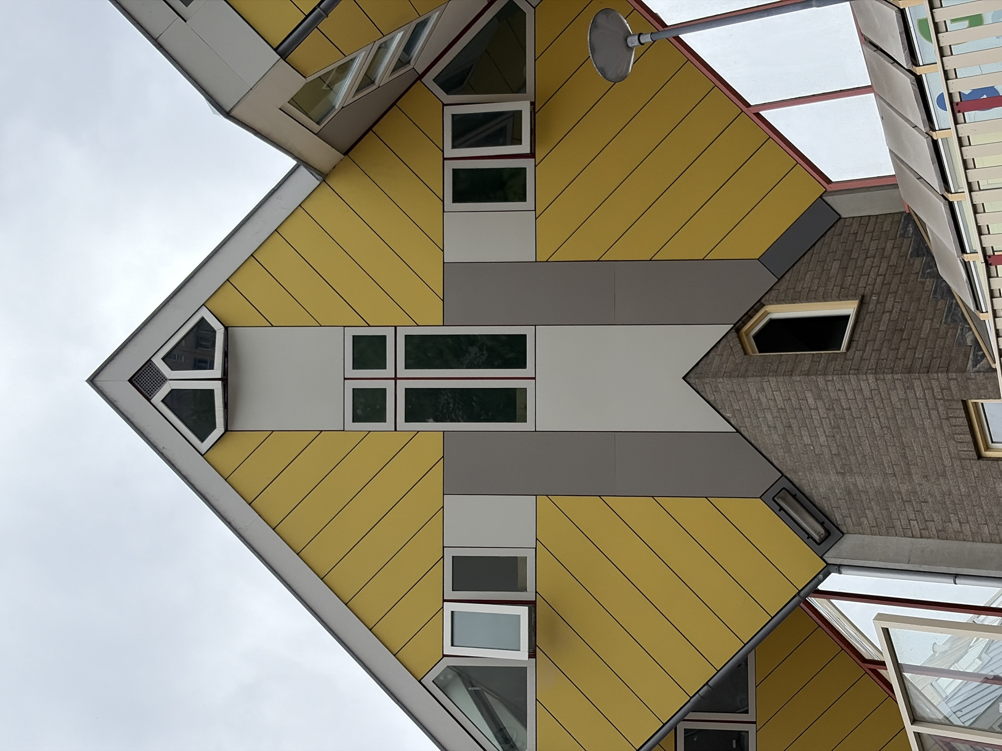 Rotterdam's Famous Cube Houses Captured in Multiple Street Views