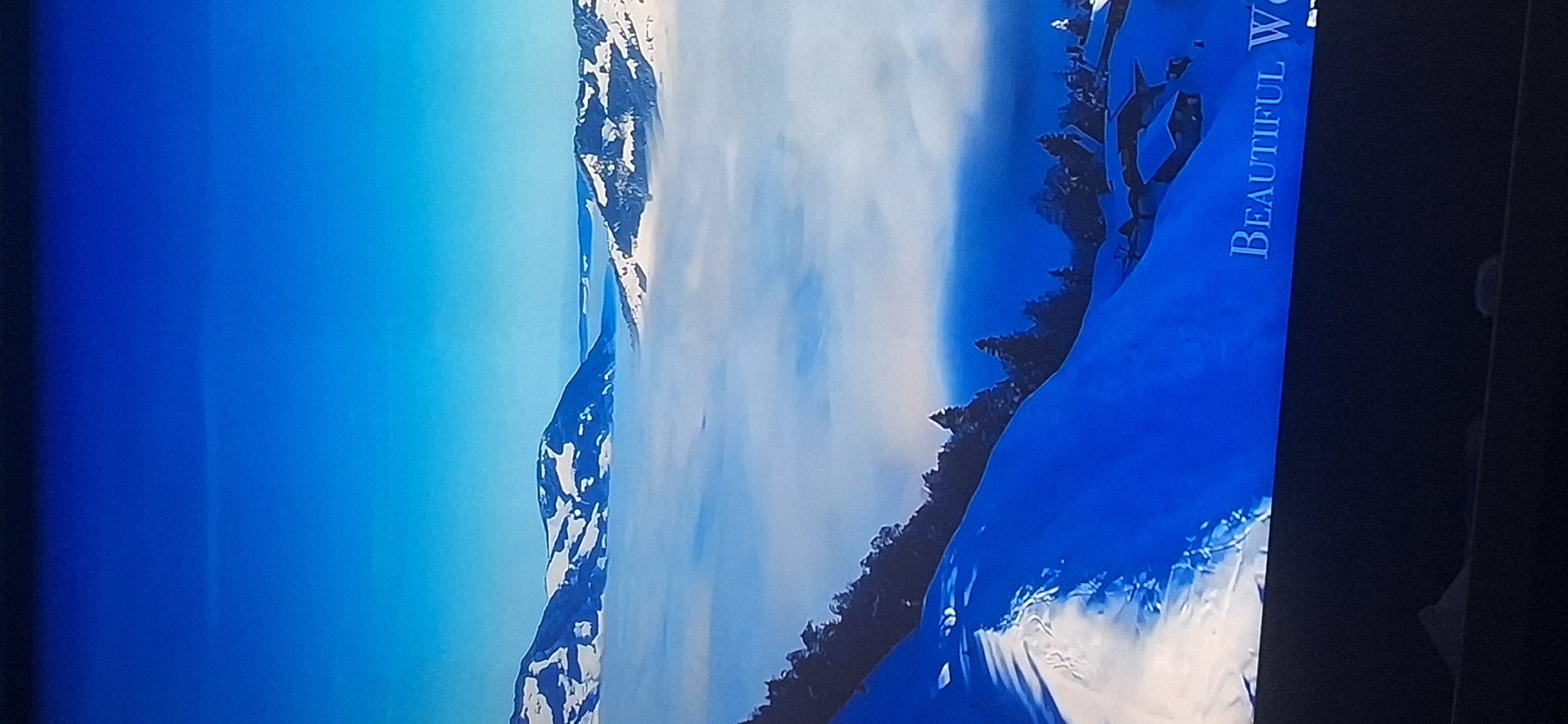 Cartoon screens and landscape visuals from a Bila Tserkva evening