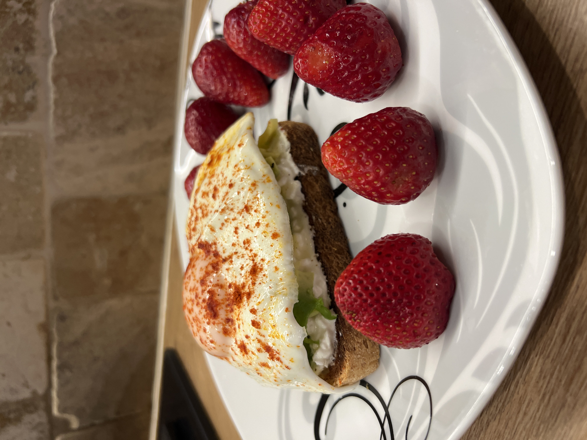 Bulgarian breakfast plate documented in Markovo morning meal