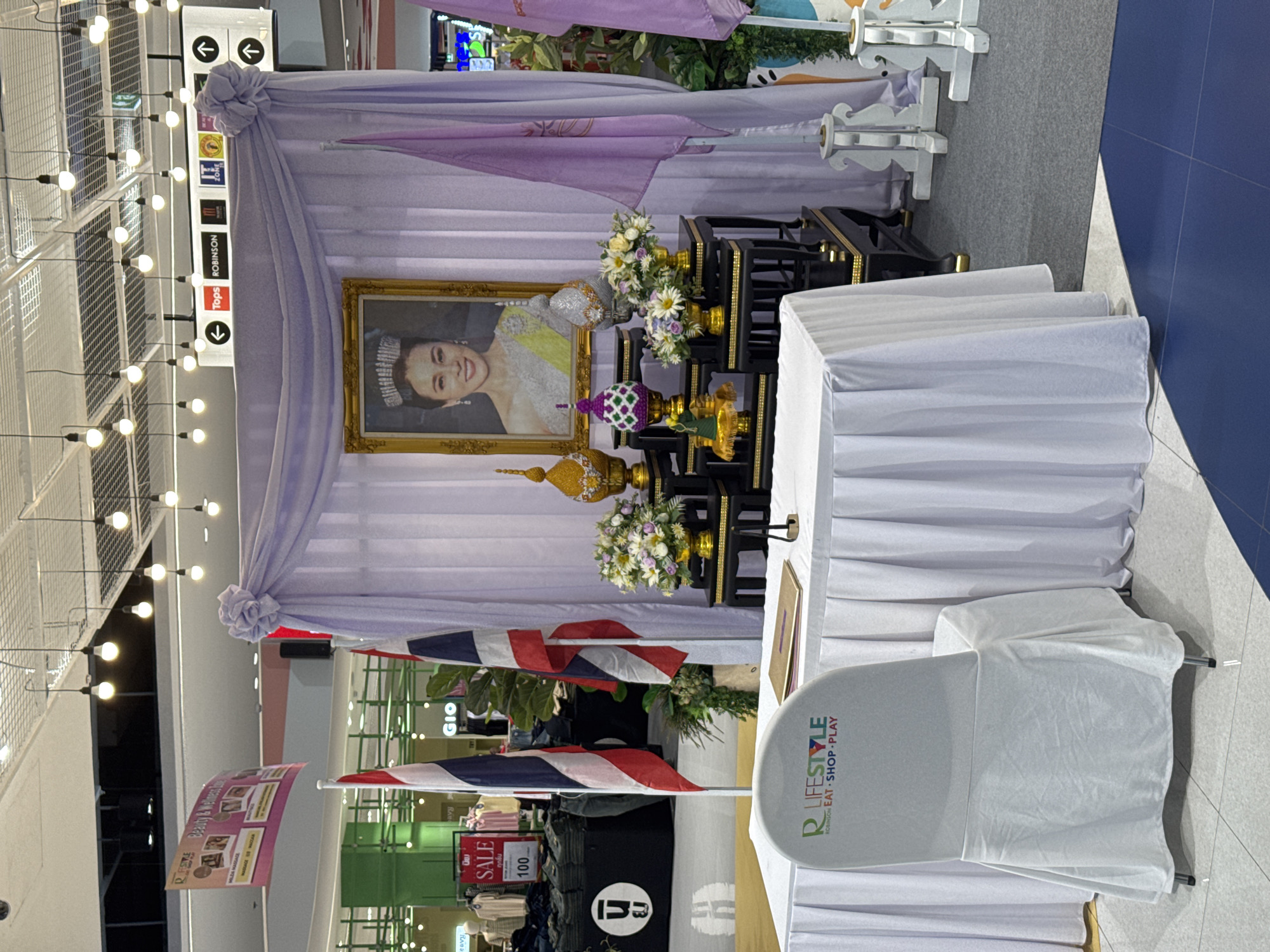 Routine scenes documented at Chalong shopping area, Thailand