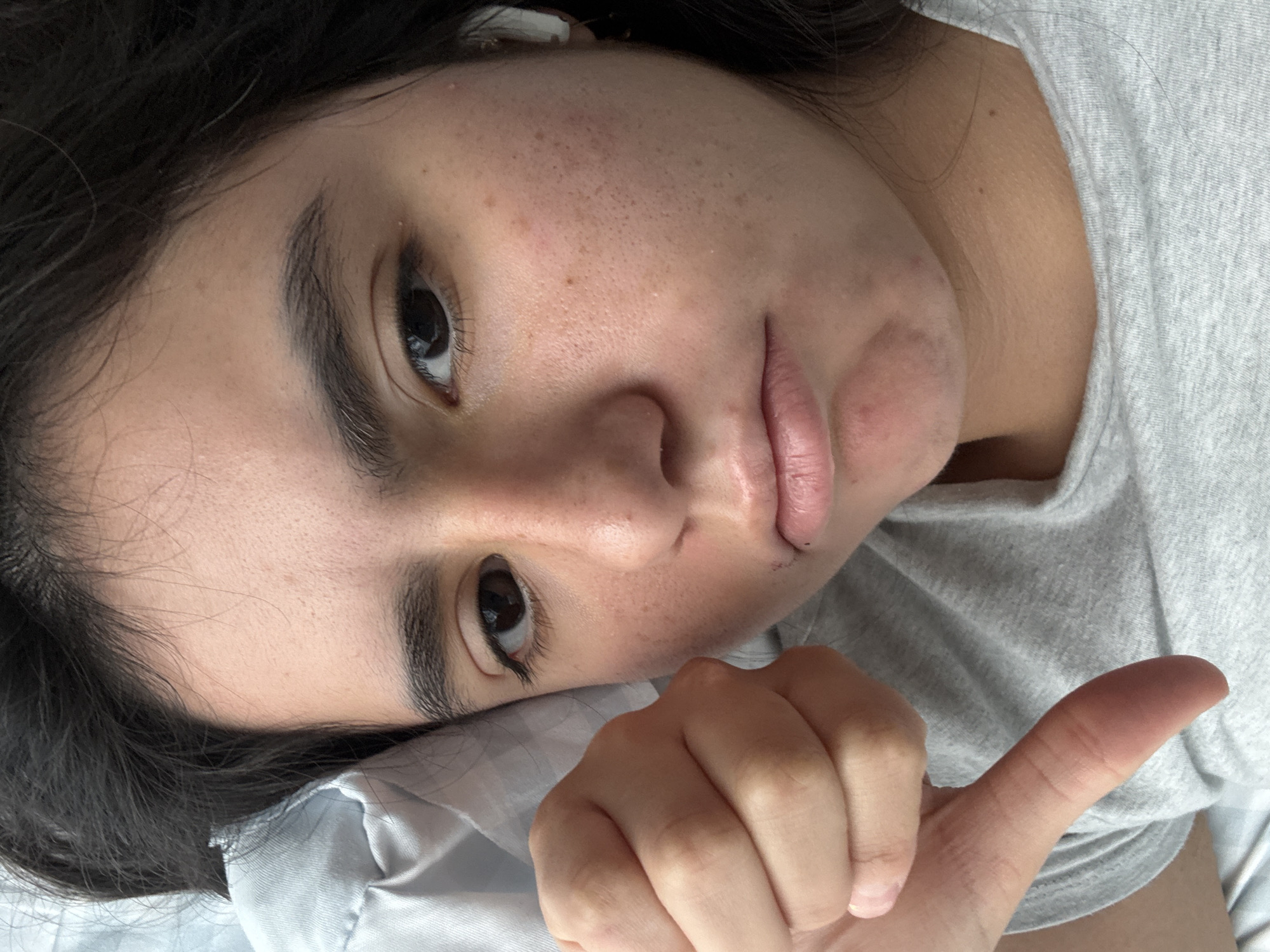 Austin resident documents personal portraits, medical dressing in bedroom